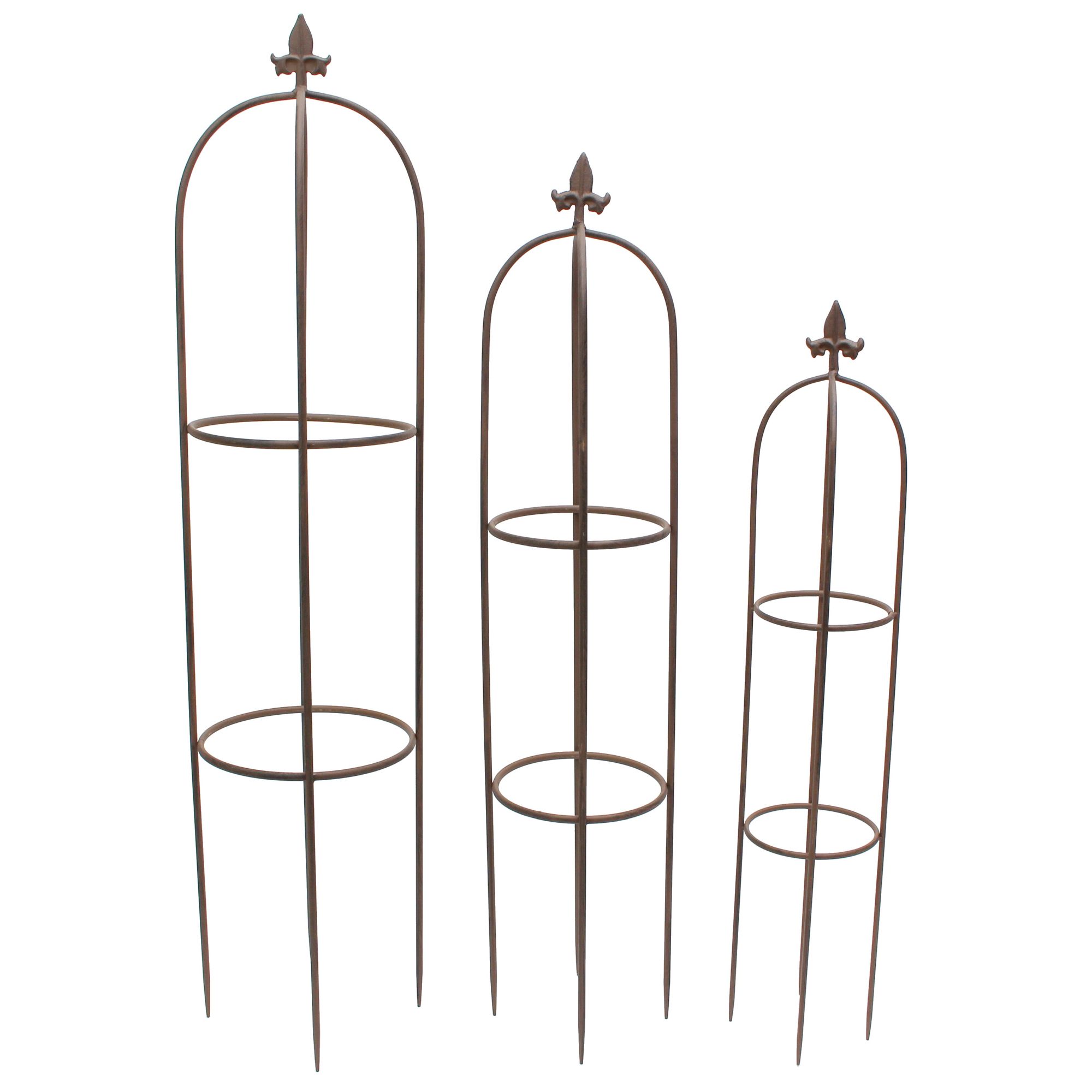 Rankhilfe "Schwertlilie", 3er Set im Frank Flechtwaren Online Shop für Rankhilfen & Rankbögen kaufen Rankhilfe "Schwertlilie", 3er Set im Frank Flechtwaren Online Shop für Rankhilfen & Rankbögen kaufen