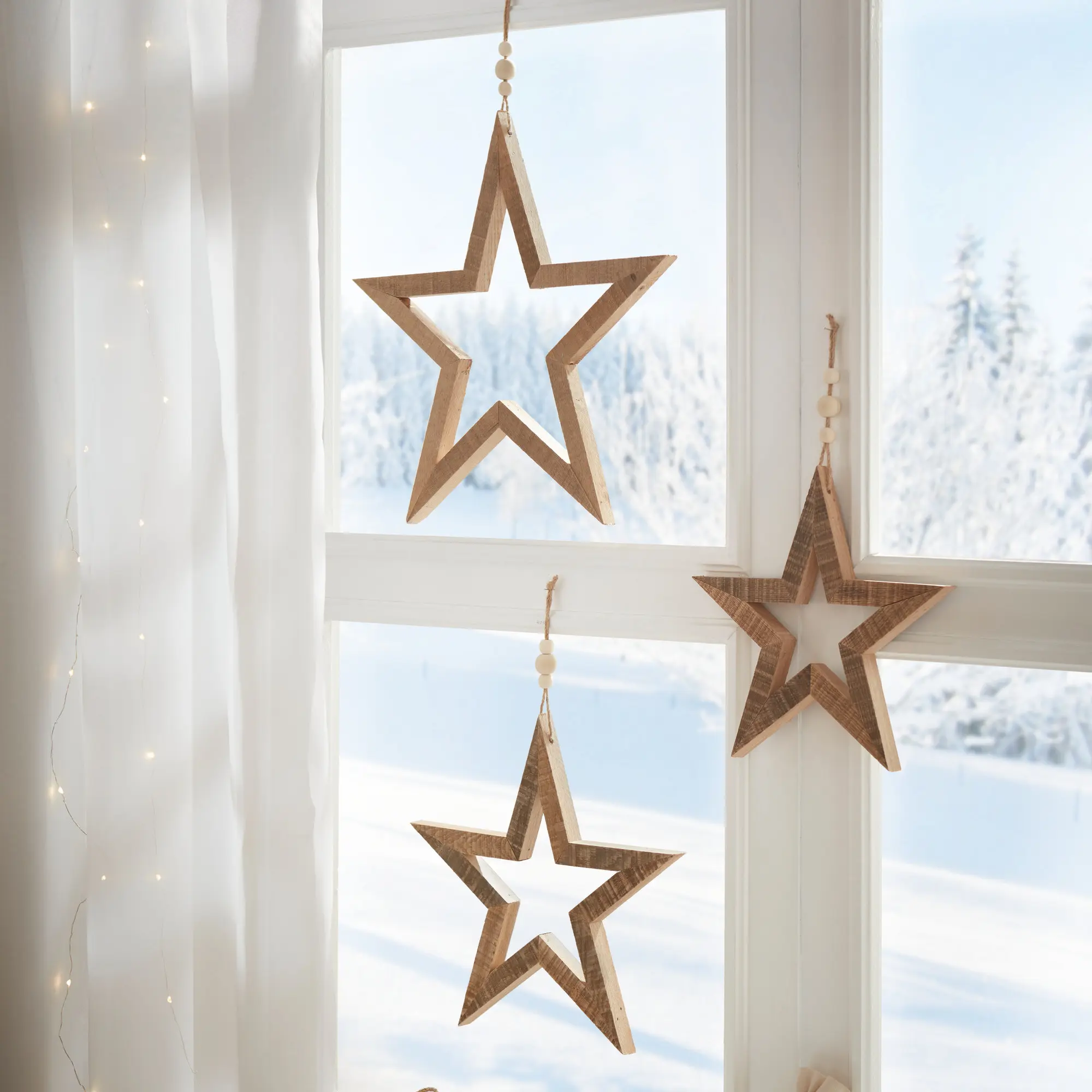 Hänger "Stern", 3er Set  im Frank Flechtwaren Online Shop kaufen