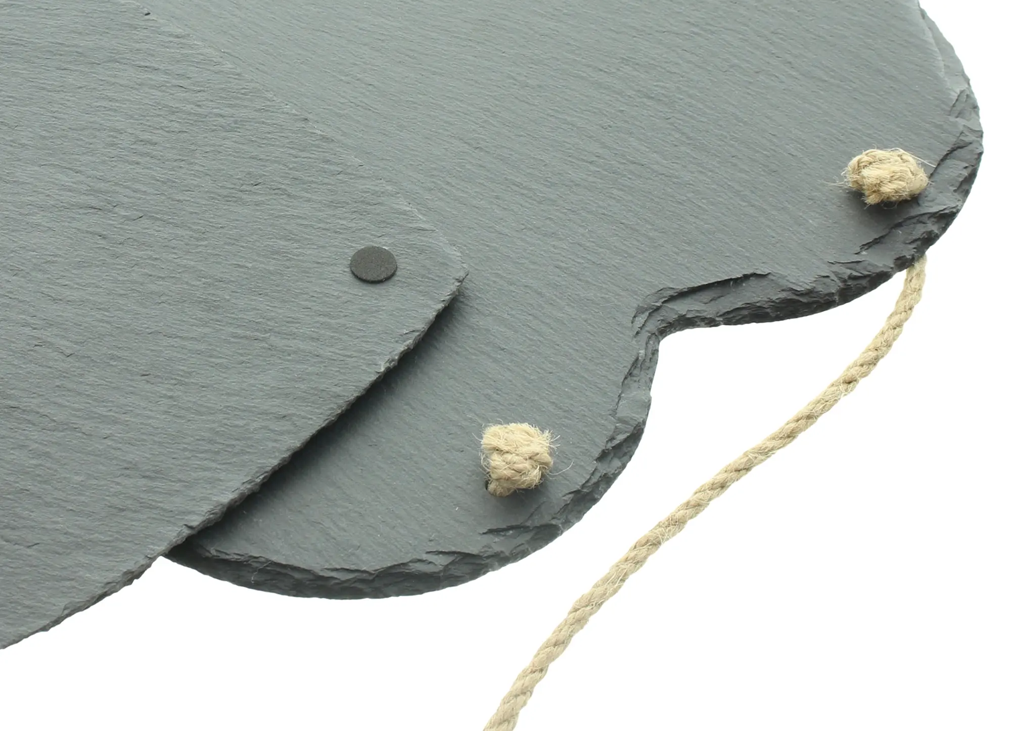 Herzhänger "Schiefer", 2er Set  im Frank Flechtwaren Online Shop für Gerade eingetroffen kaufen