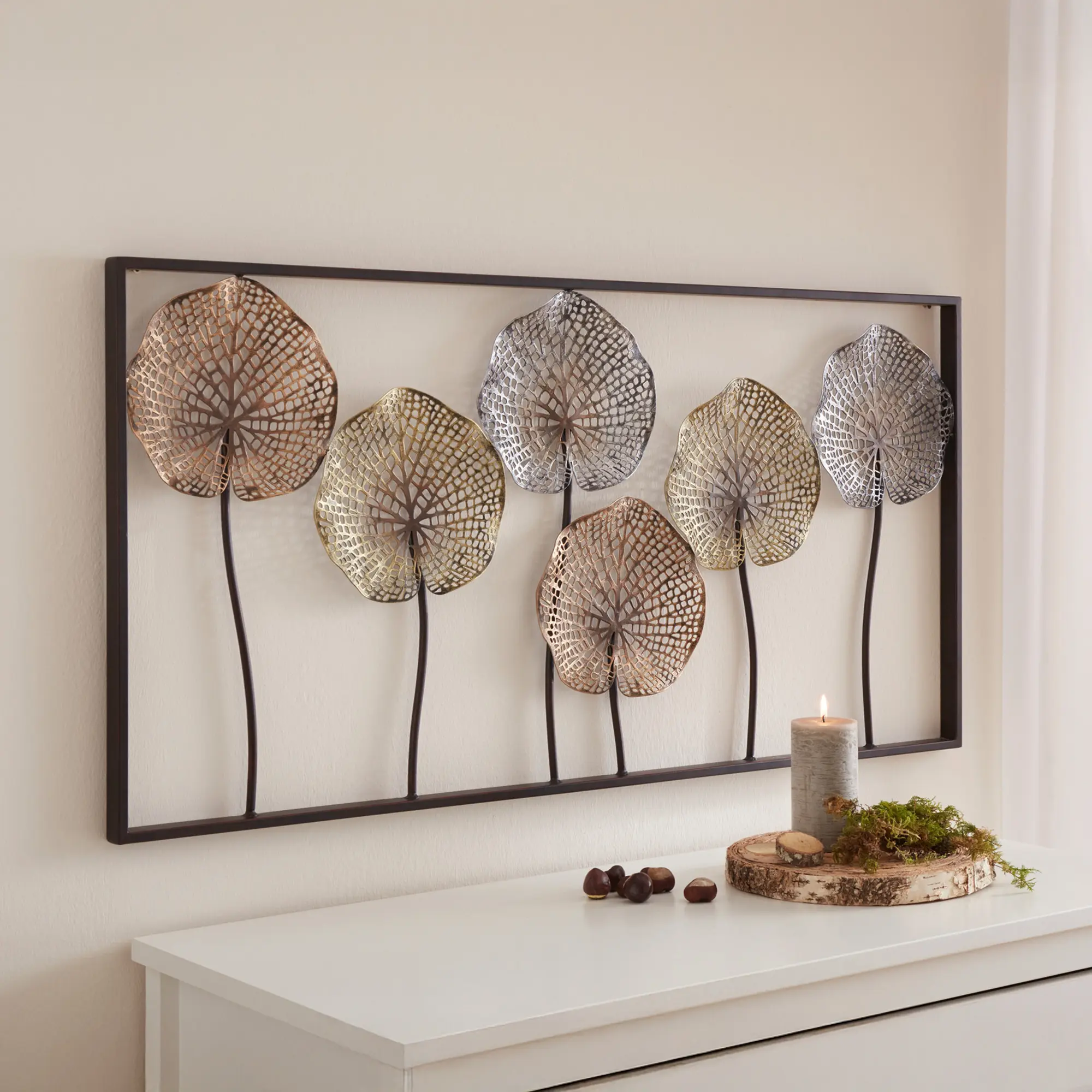 Wanddeko "Lotus"  im Frank Flechtwaren Online Shop kaufen