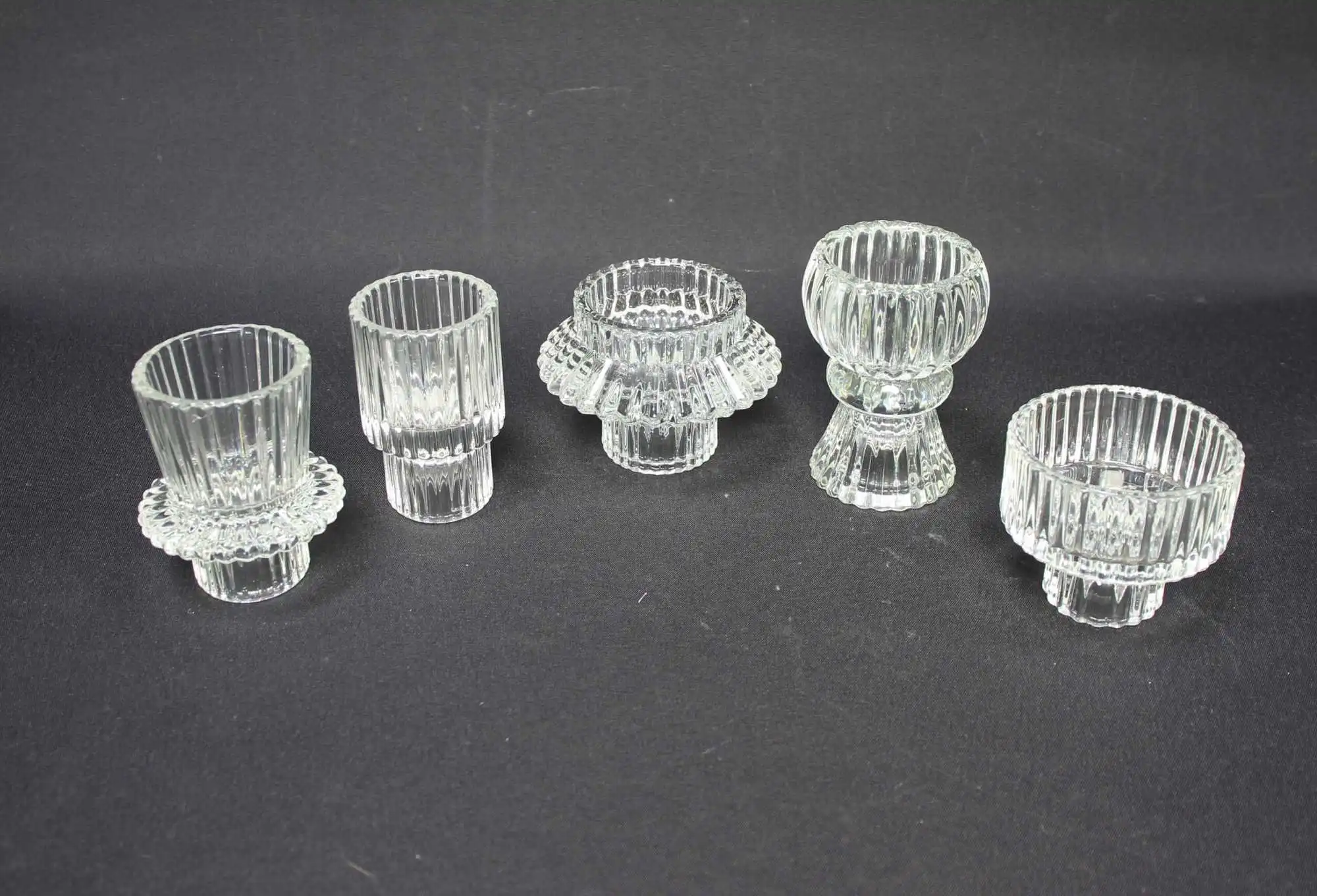 Kerzenhalter "Classical", 5er Set  im Frank Flechtwaren Online Shop für Ostern kaufen