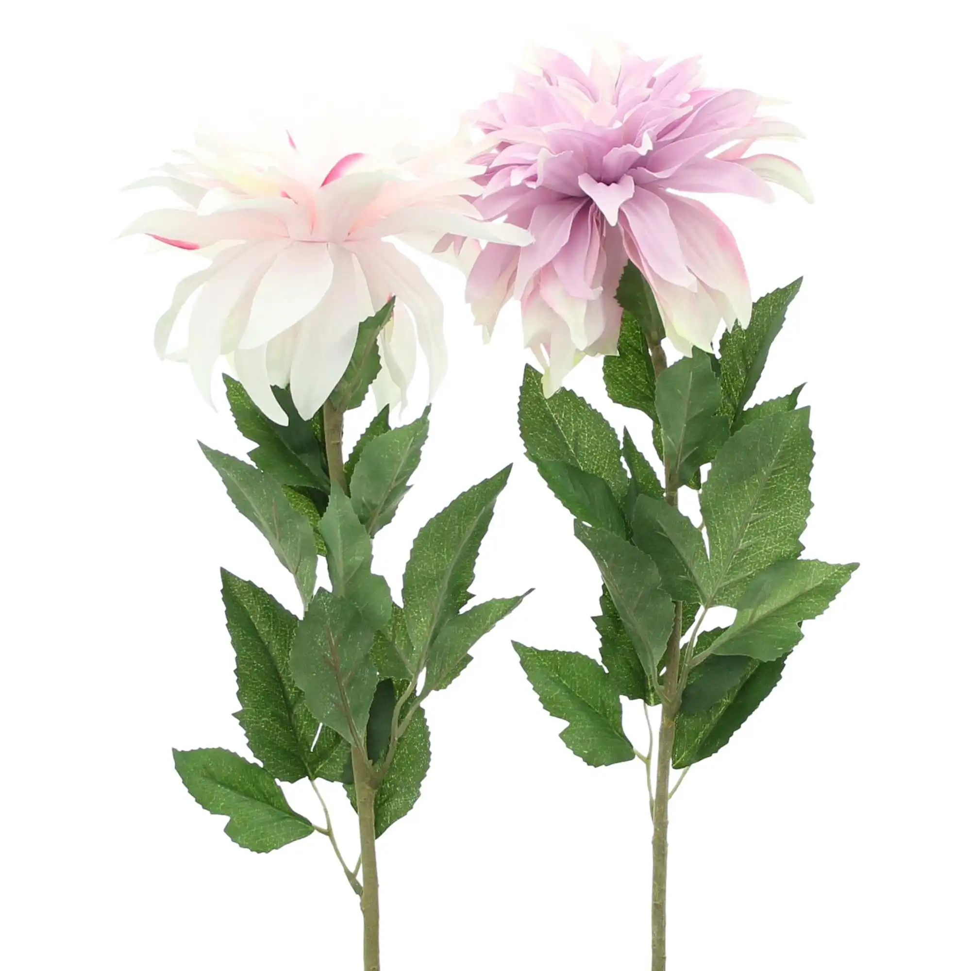 Blume "Orchideen-Dahlie", 2er Set  im Frank Flechtwaren Online Shop für Kunstpflanzen kaufen
