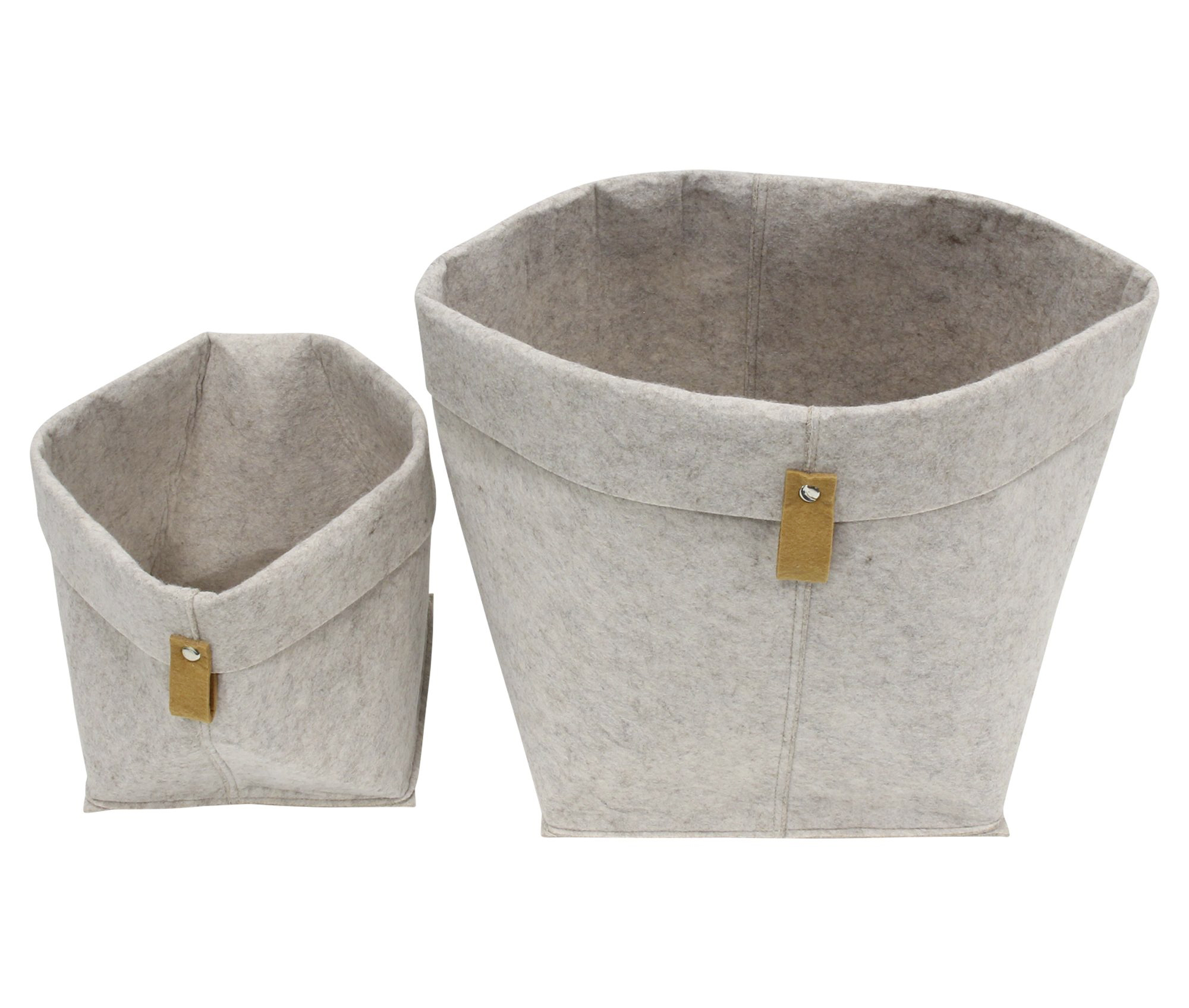 Filztasche "Pure", 2er Set  im Frank Flechtwaren Online Shop für Herbst kaufen