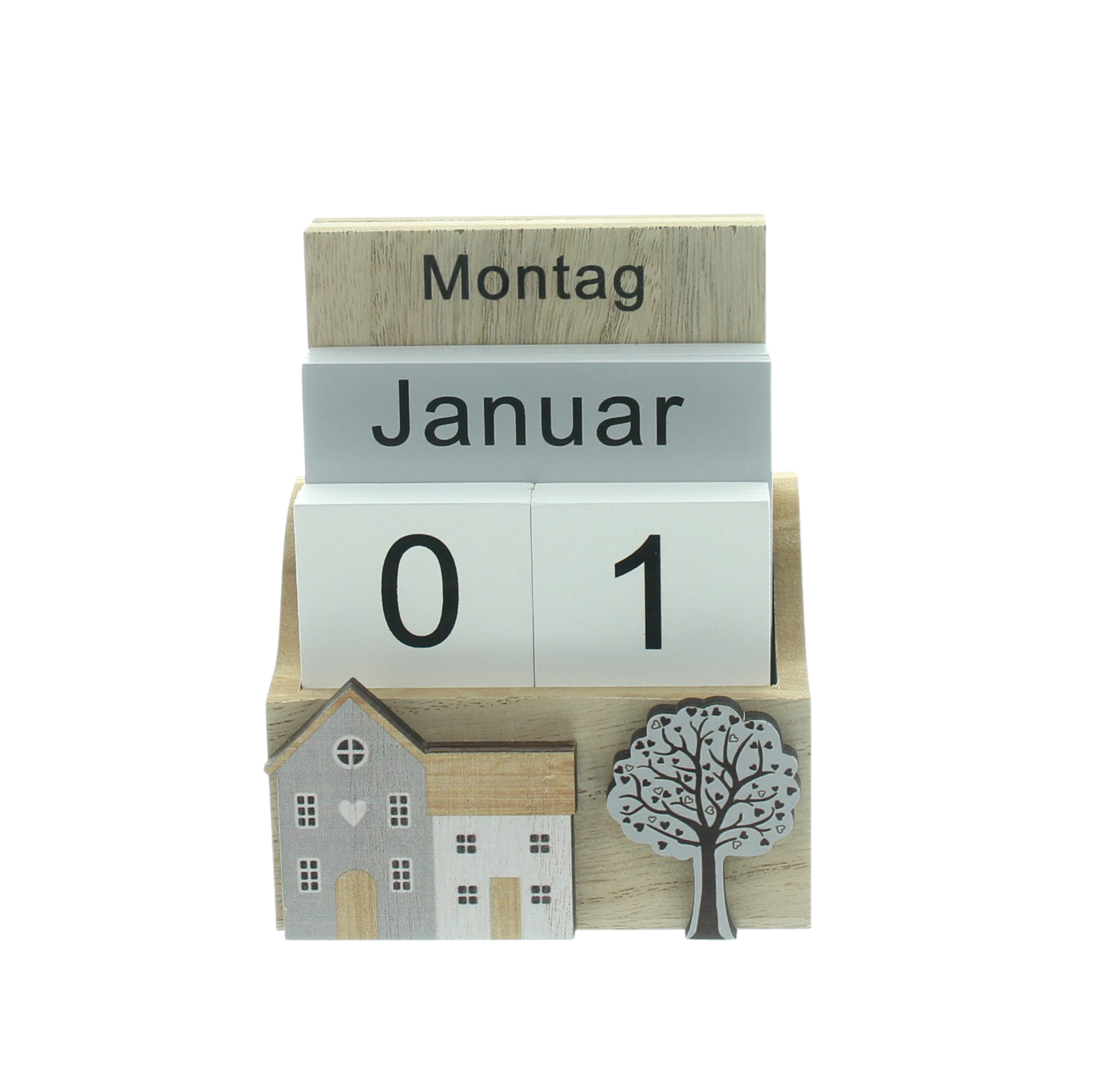 Tischkalender "Home"  im Frank Flechtwaren Online Shop für Flur kaufen