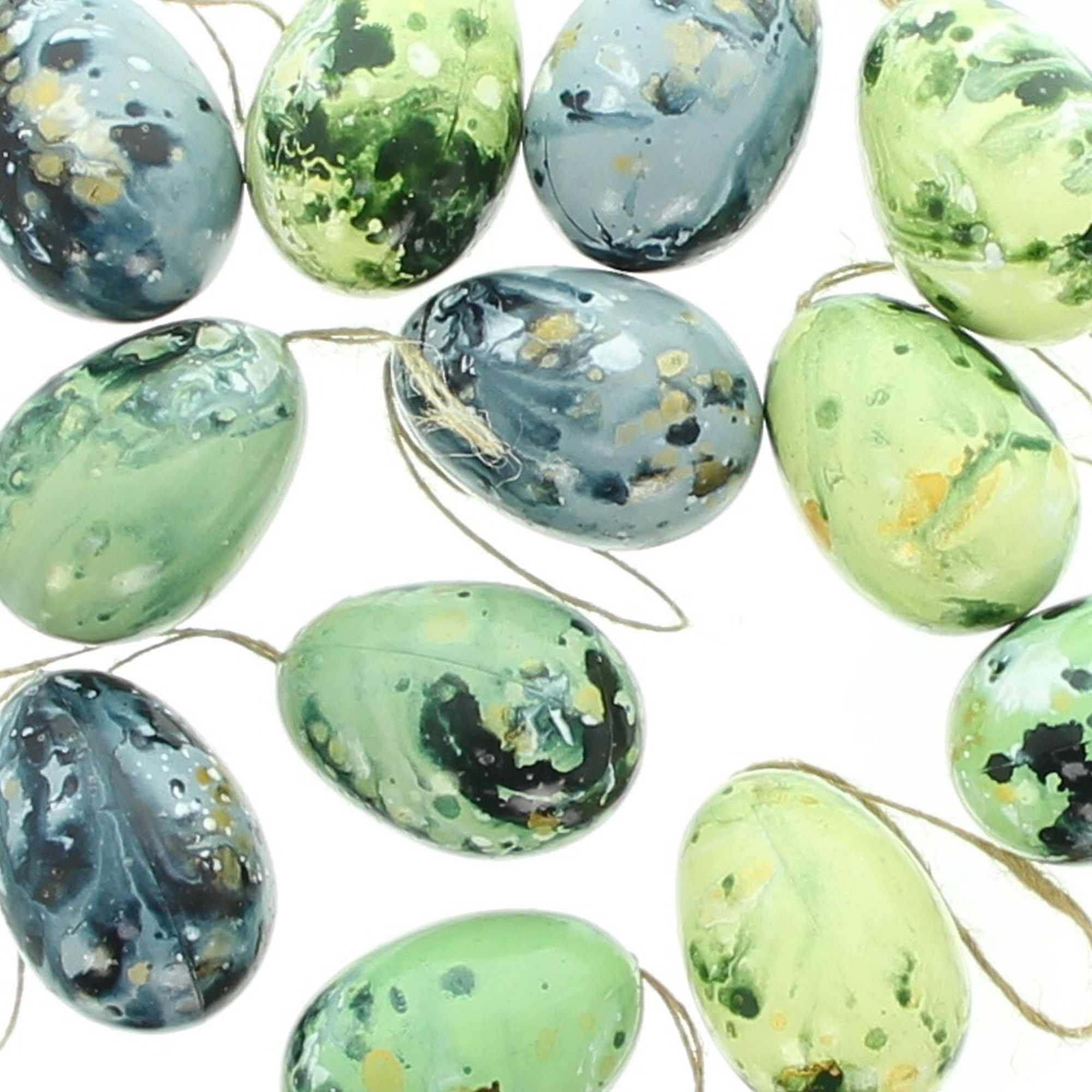 Hänger "Ostereier", 18er Set  im Frank Flechtwaren Online Shop für Ostern kaufen