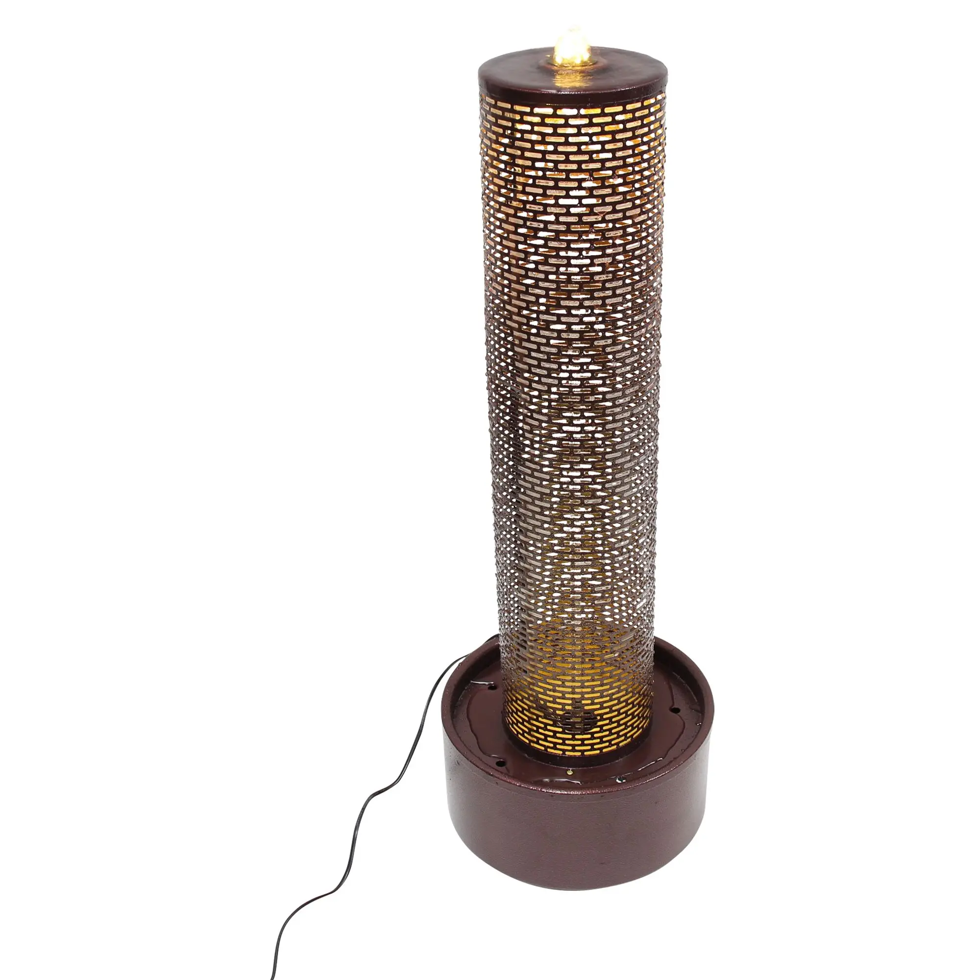 LED-Brunnen "Burgundy"  im Frank Flechtwaren Online Shop für LED-Beleuchtung kaufen