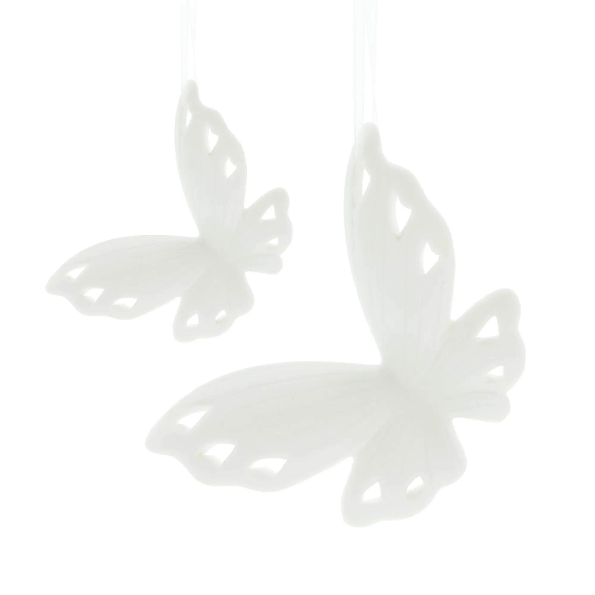 Schmetterlinghänger "Weiß", 5er Set im Frank Flechtwaren Online Shop für Ostern kaufen Schmetterlinghänger "Weiß", 5er Set im Frank Flechtwaren Online Shop für Ostern kaufen