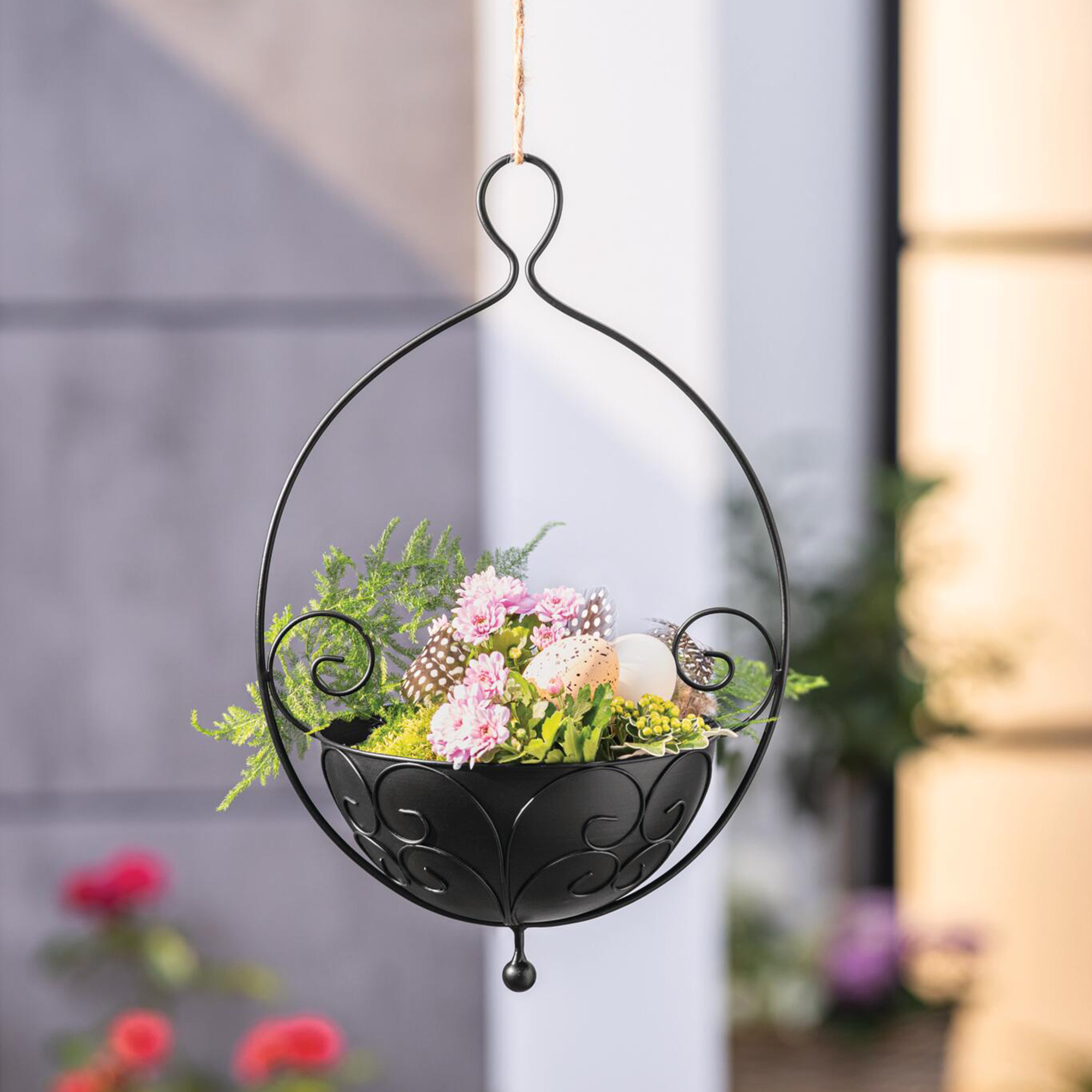 Pflanzampel "Ranken"  im Frank Flechtwaren Online Shop für Titelserie Frühjahr kaufen