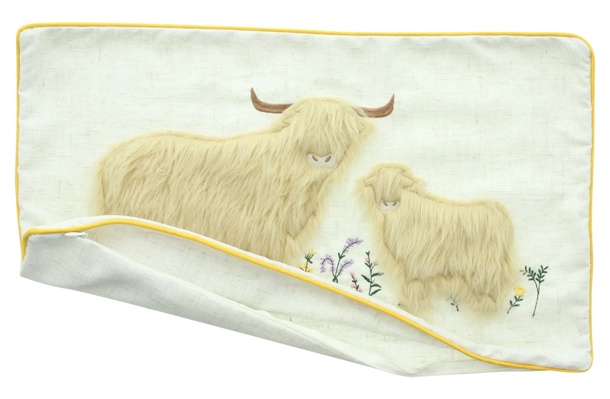 Kissenhülle "Highlander"  im Frank Flechtwaren Online Shop für Natur &amp; Grün kaufen