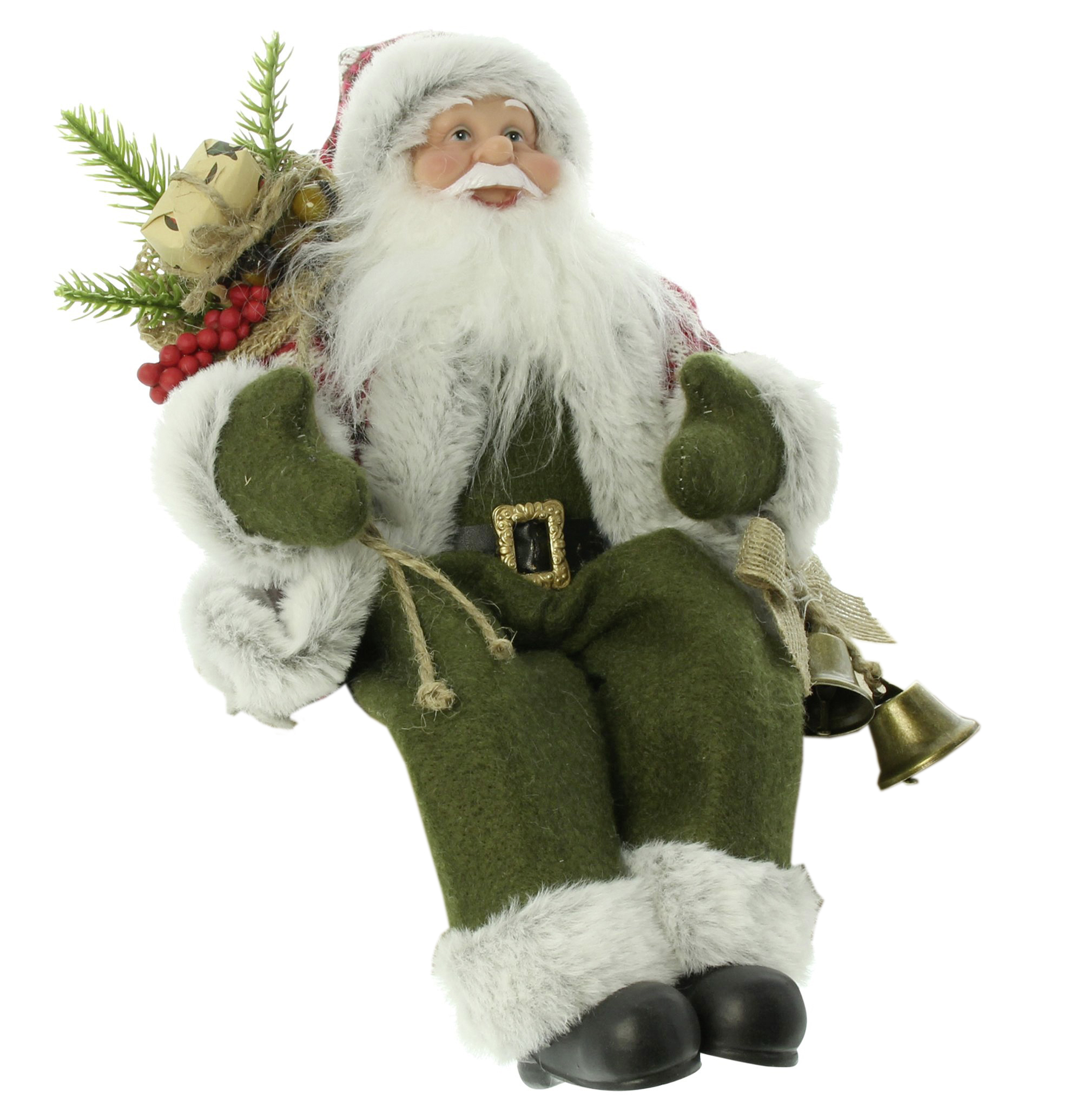 Kantenhocker "Santa mit Glöckchen" im Frank Flechtwaren Online Shop für Weihnachten kaufen Kantenhocker "Santa mit Glöckchen" im Frank Flechtwaren Online Shop für Weihnachten kaufen