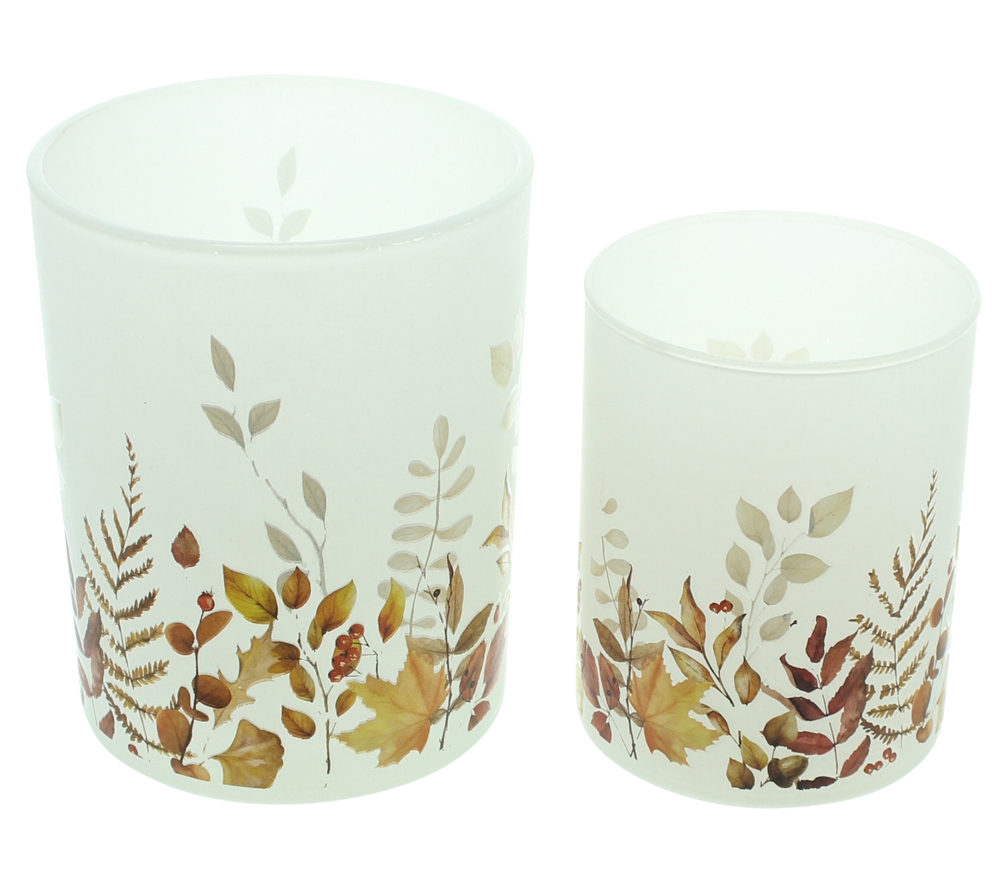 Windlicht "Herbst", 2er Set  im Frank Flechtwaren Online Shop für Titelserie Herbst/Winter kaufen