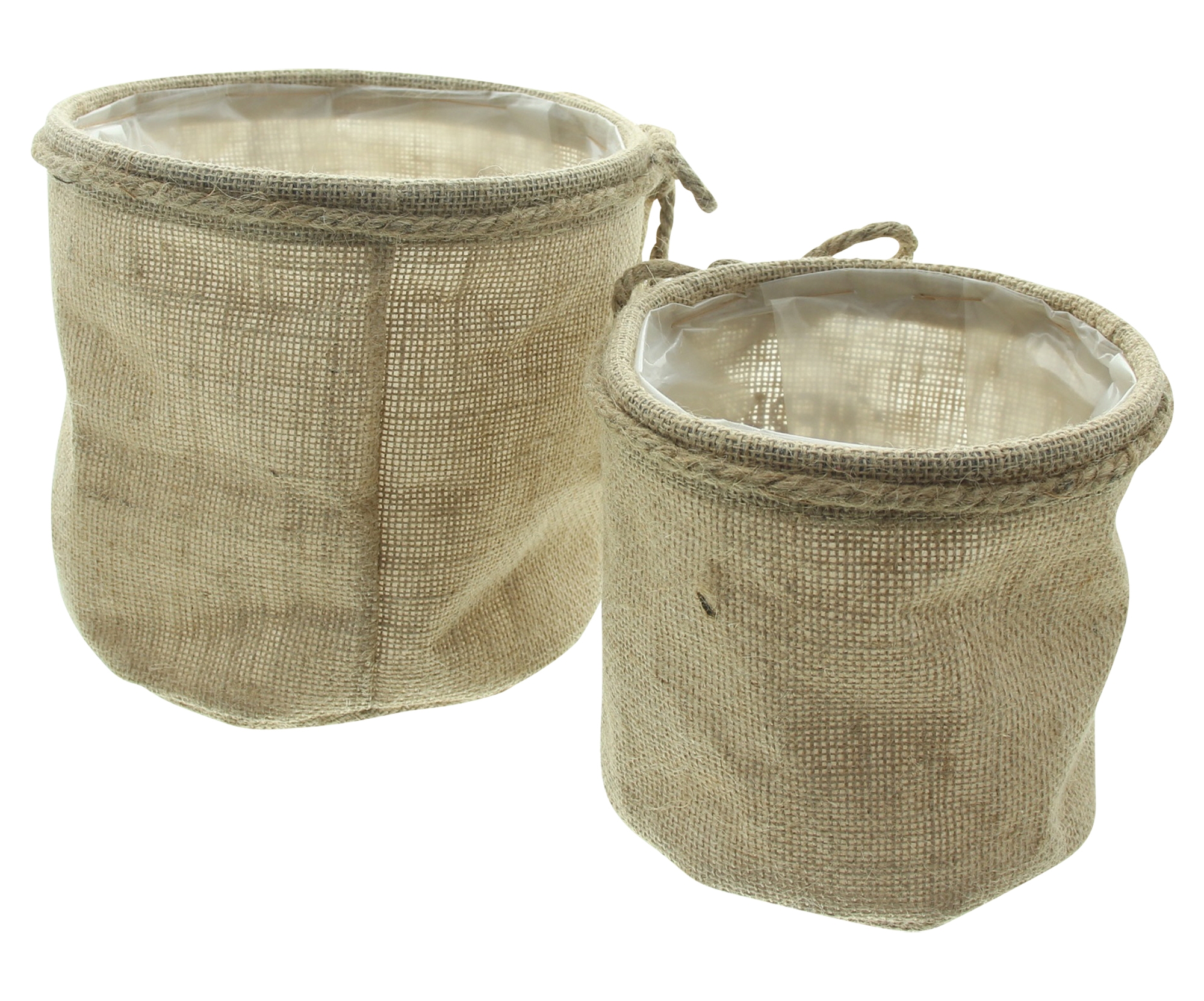 Pflanzkorb "Merry Christmas", 2er Set  im Frank Flechtwaren Online Shop für Titelserie Weihnachten kaufen