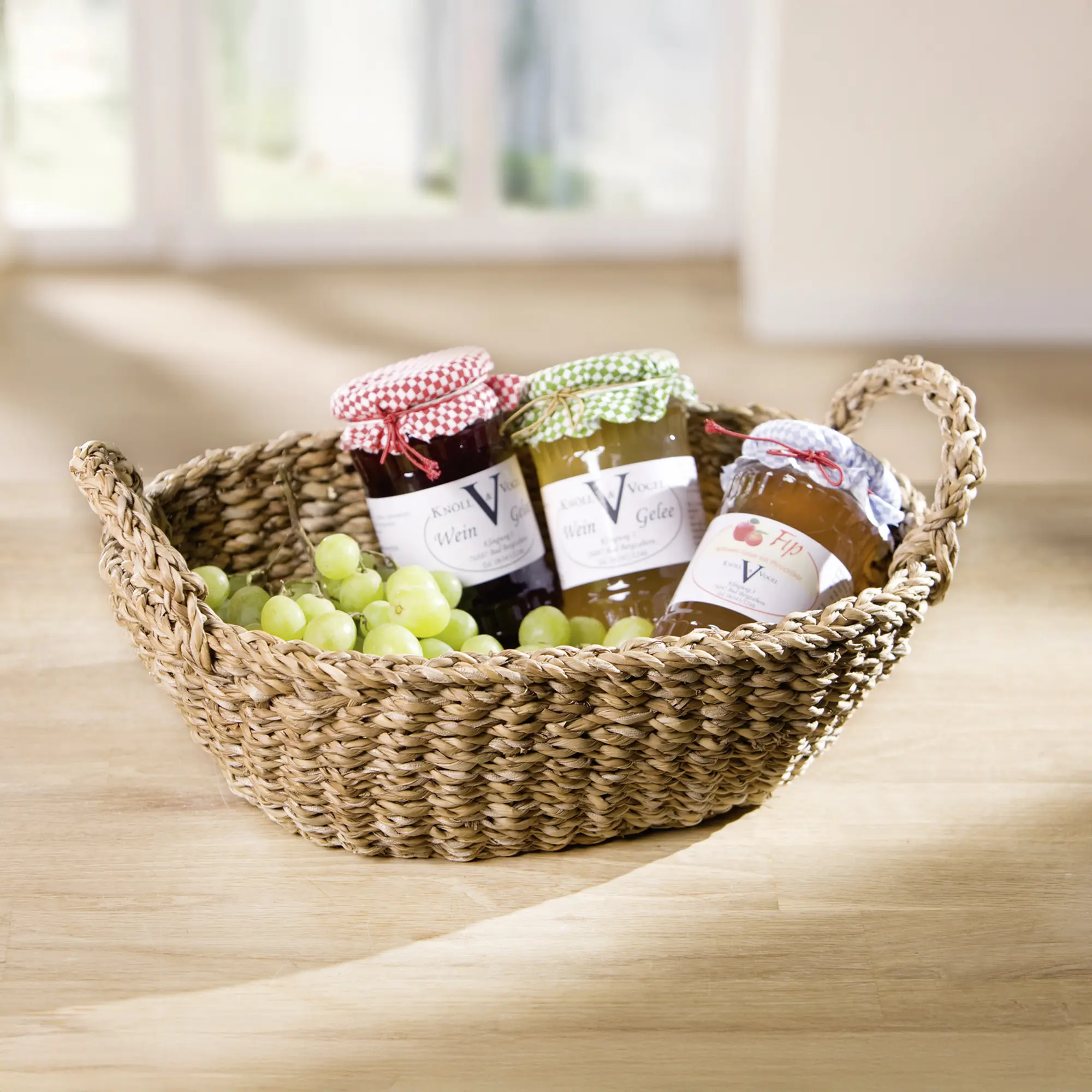 Schale "Seegras", oval  im Frank Flechtwaren Online Shop kaufen