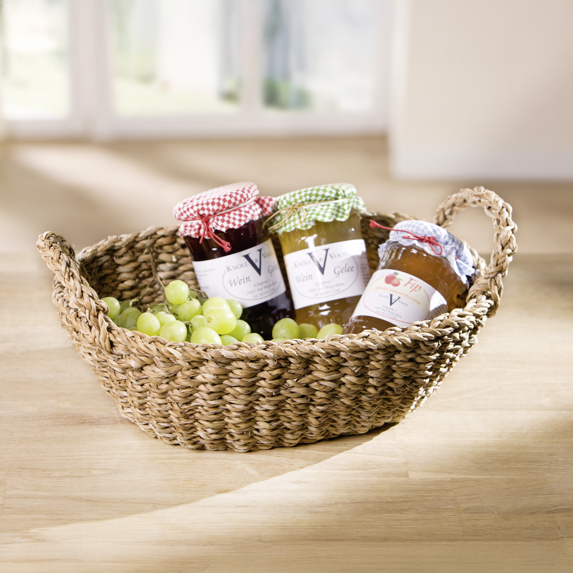 Schale "Seegras", oval  im Frank Flechtwaren Online Shop kaufen
