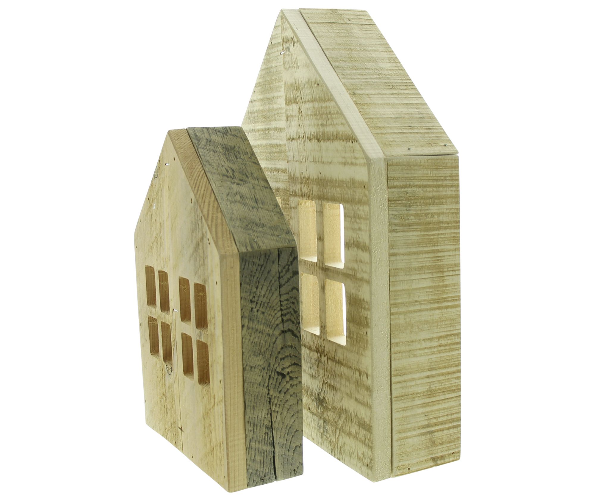 Holzdeko "Häuschen", 2er Set im Frank Flechtwaren Online Shop für Ostern kaufen Holzdeko "Häuschen", 2er Set im Frank Flechtwaren Online Shop für Ostern kaufen