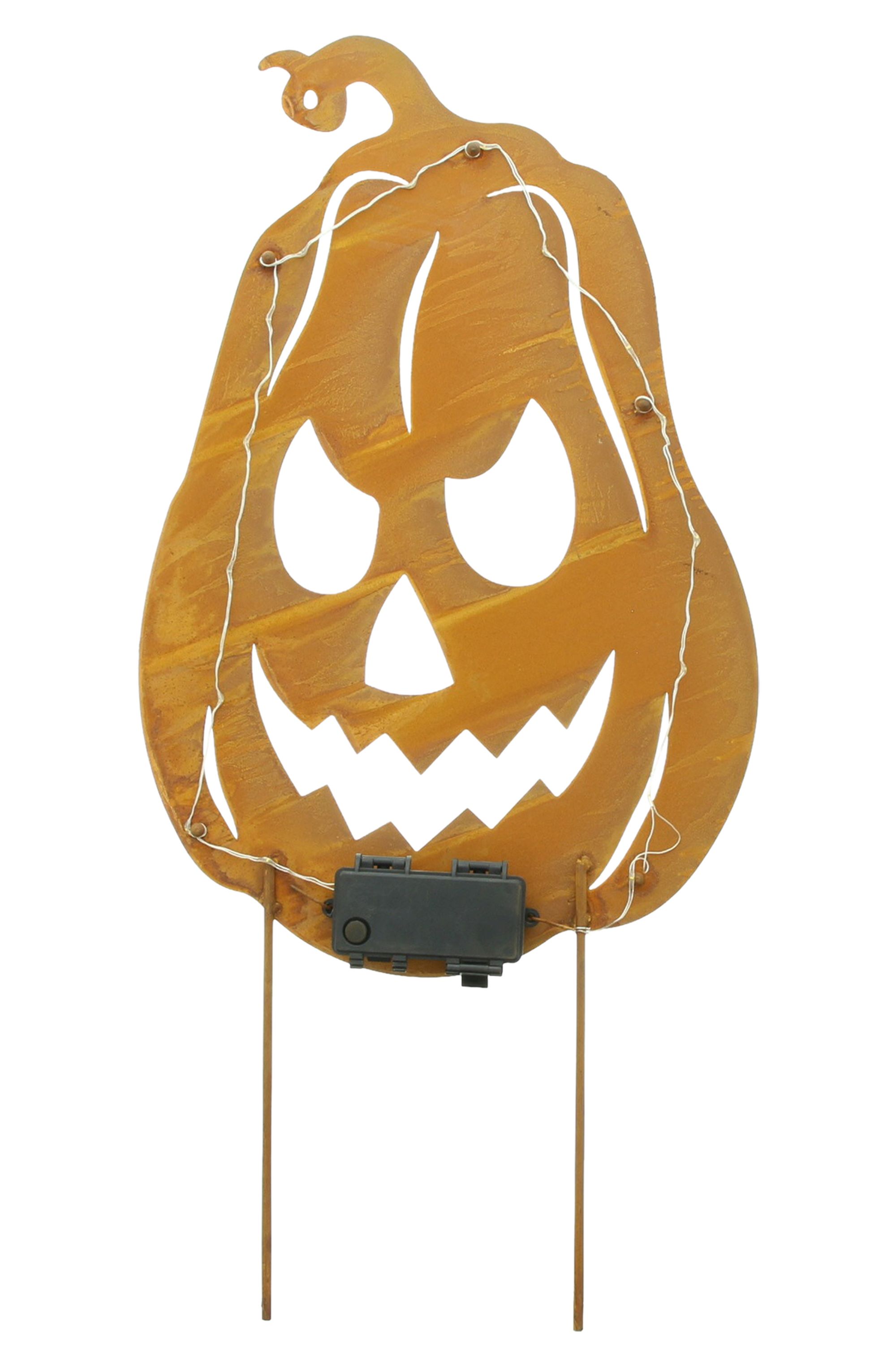 LED-Stecker "Kürbis"  im Frank Flechtwaren Online Shop für Herbst kaufen