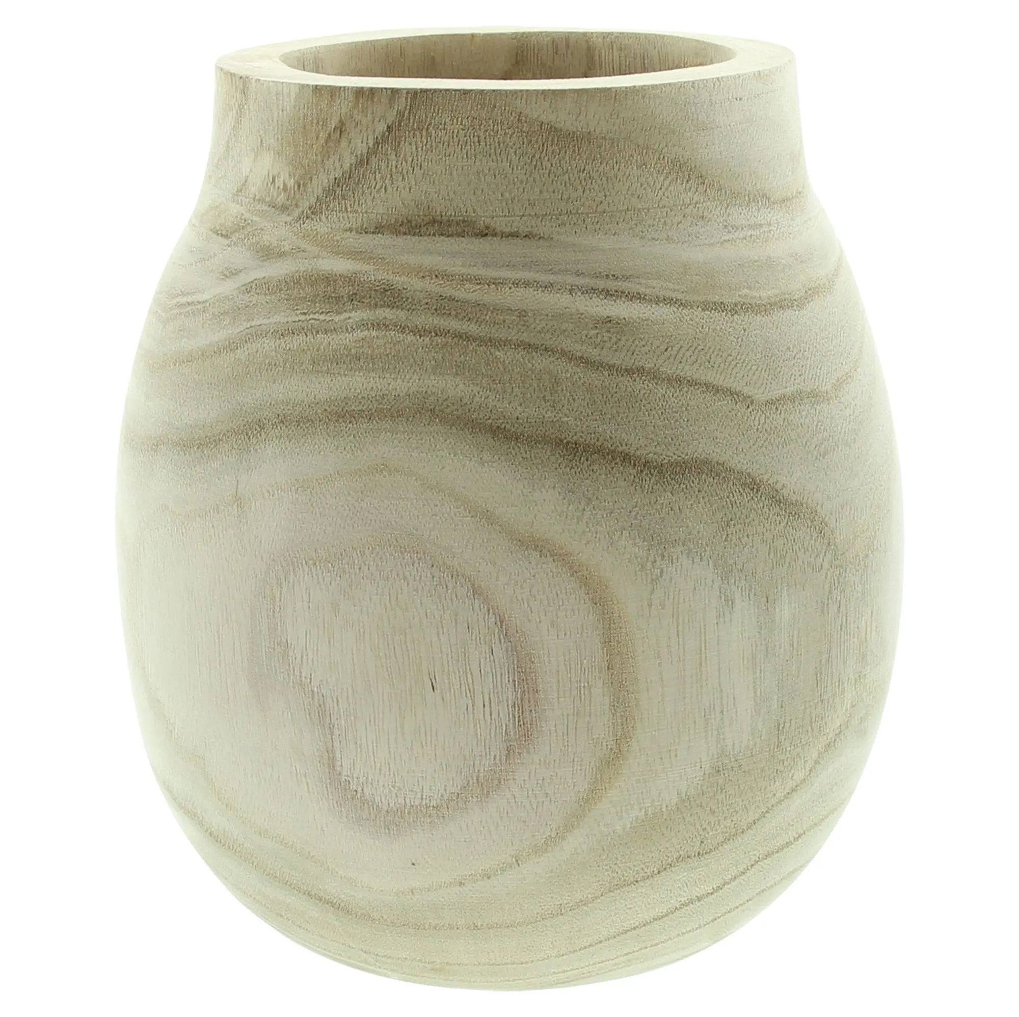 Dekovase "Wood"  im Frank Flechtwaren Online Shop für Herbstfarben kaufen