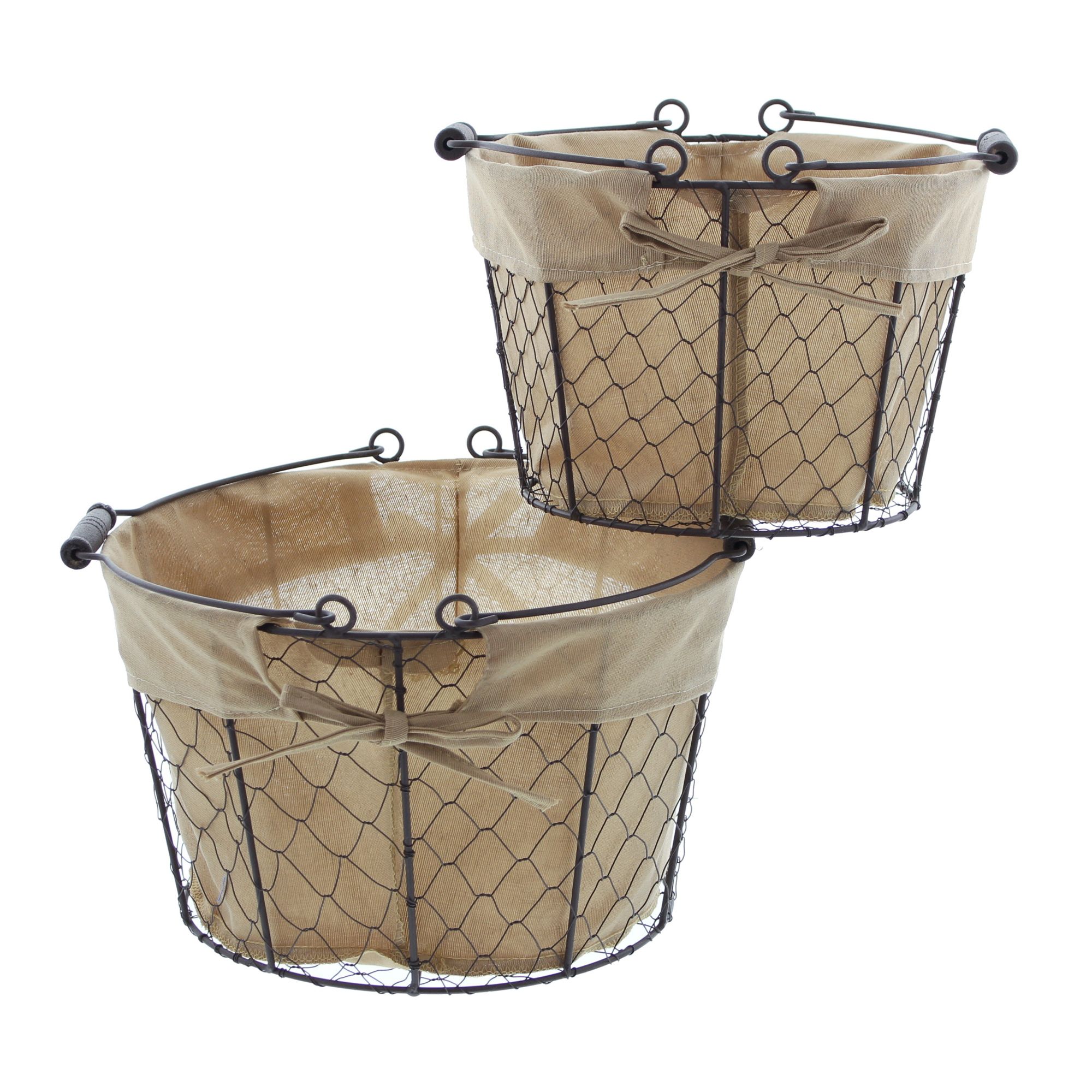 SB-Drahtkorb, 2er Set im Frank Flechtwaren Online Shop für Ostern kaufen SB-Drahtkorb, 2er Set im Frank Flechtwaren Online Shop für Ostern kaufen