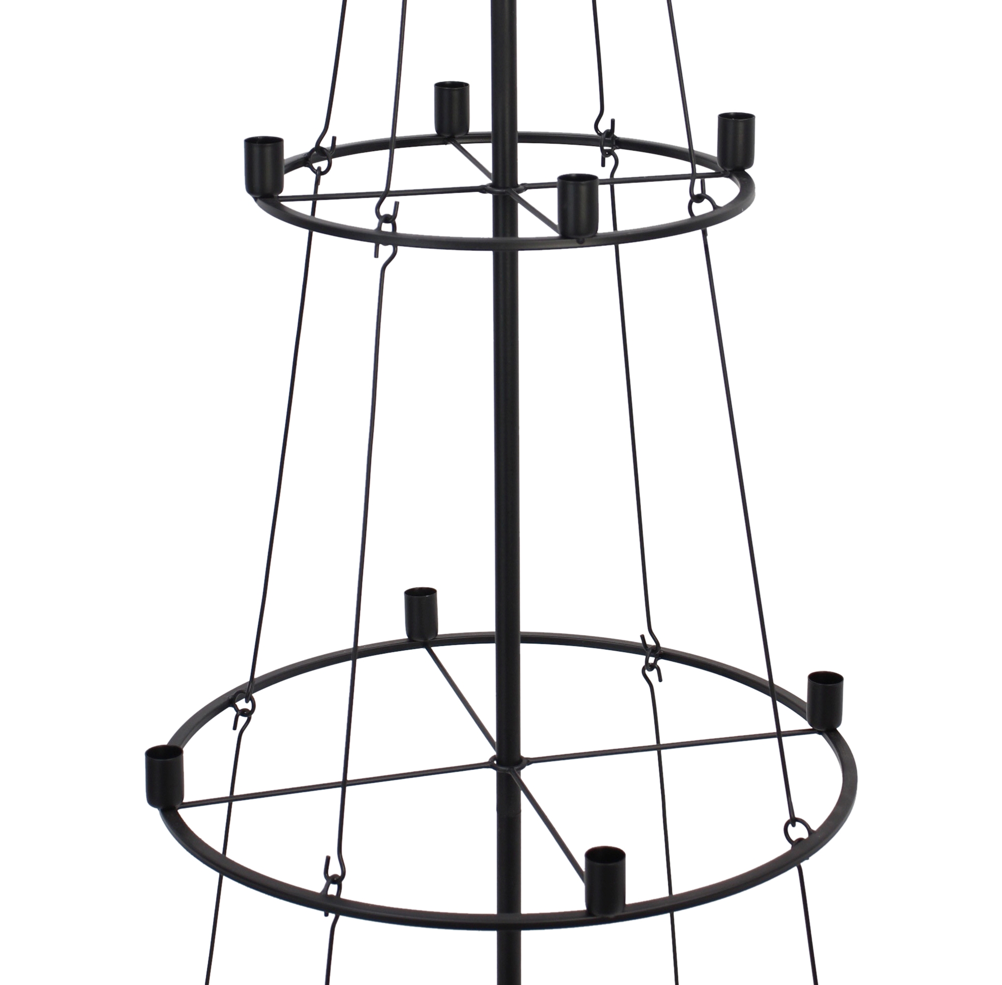 Metallbaum "Pyramide", groß  im Frank Flechtwaren Online Shop für Tannenbäume kaufen