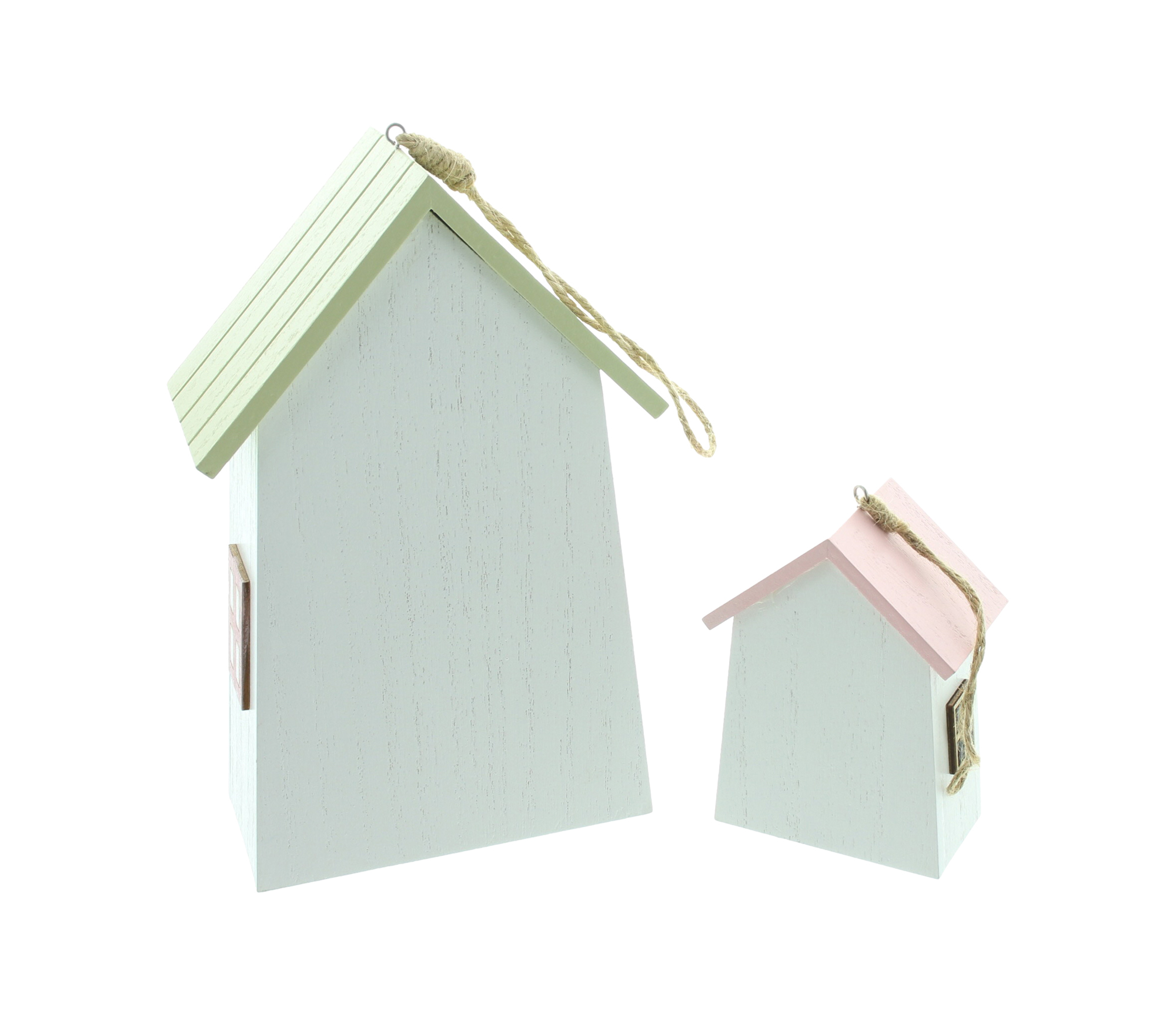 Dekohänger "Vogelhaus", 2er Set  im Frank Flechtwaren Online Shop für Dekohänger kaufen