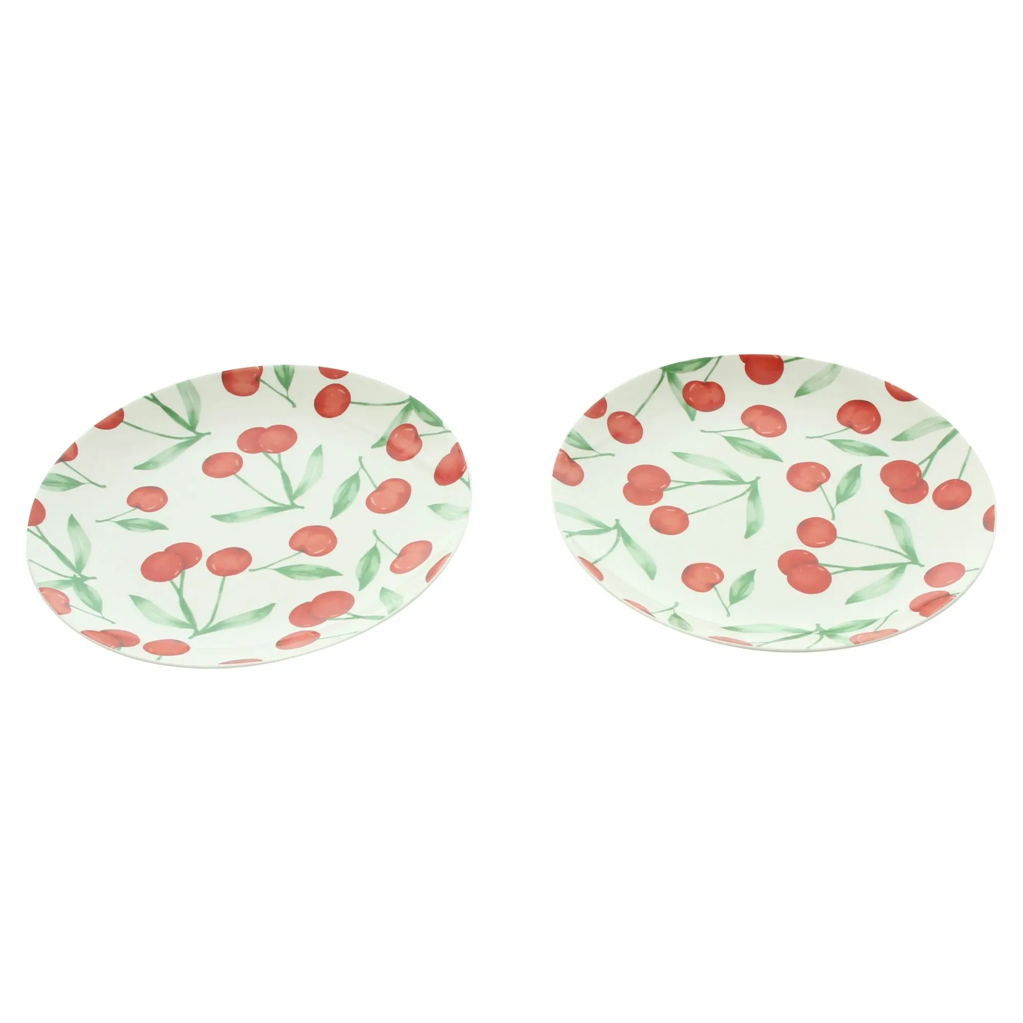 Kuchenteller "Kirschgenuss", 2er Set  im Frank Flechtwaren Online Shop für Freche Früchtchen kaufen