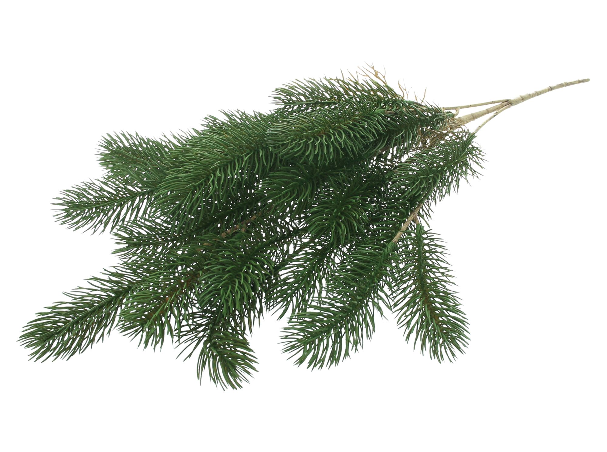 Kunstzweig "Tanne"  im Frank Flechtwaren Online Shop für Zubehör für Adventskränze kaufen