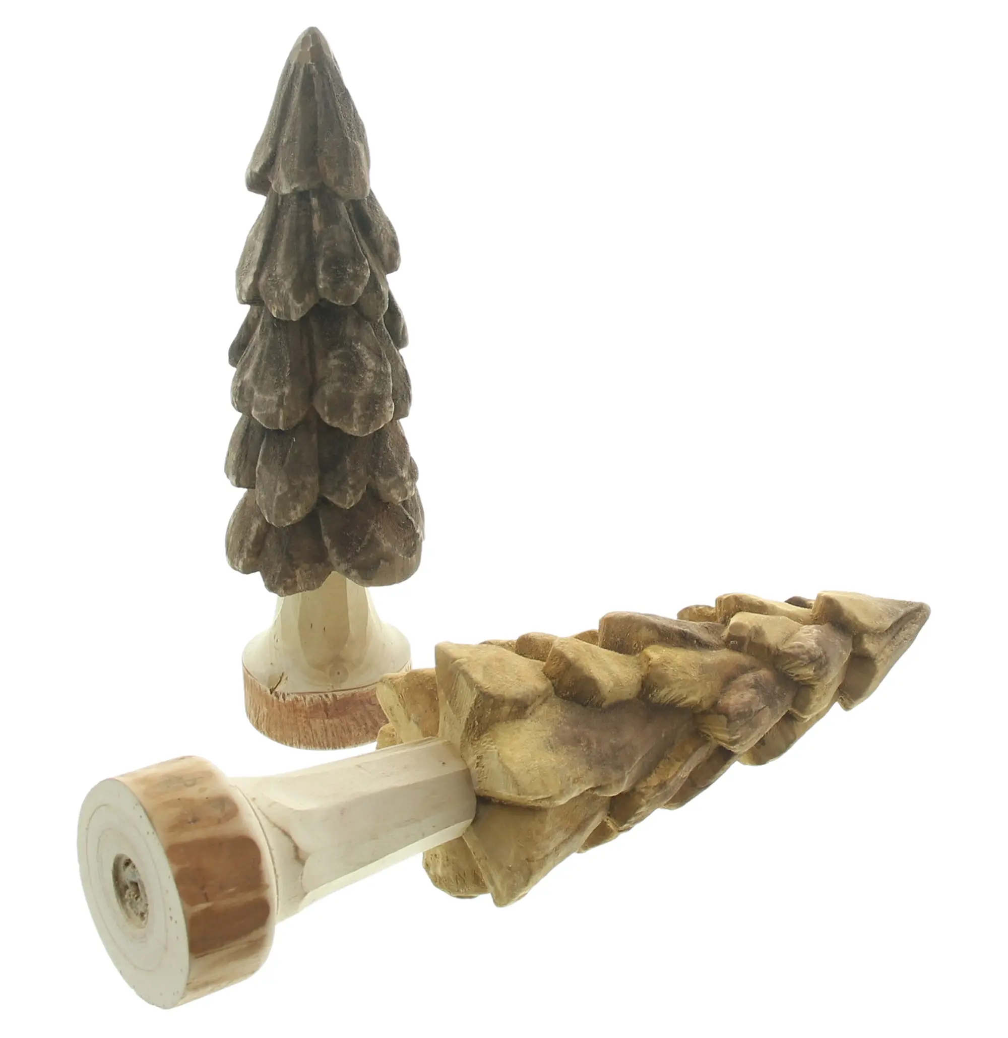 Tanne "Natural", 2er Set  im Frank Flechtwaren Online Shop für Tannenbäume kaufen