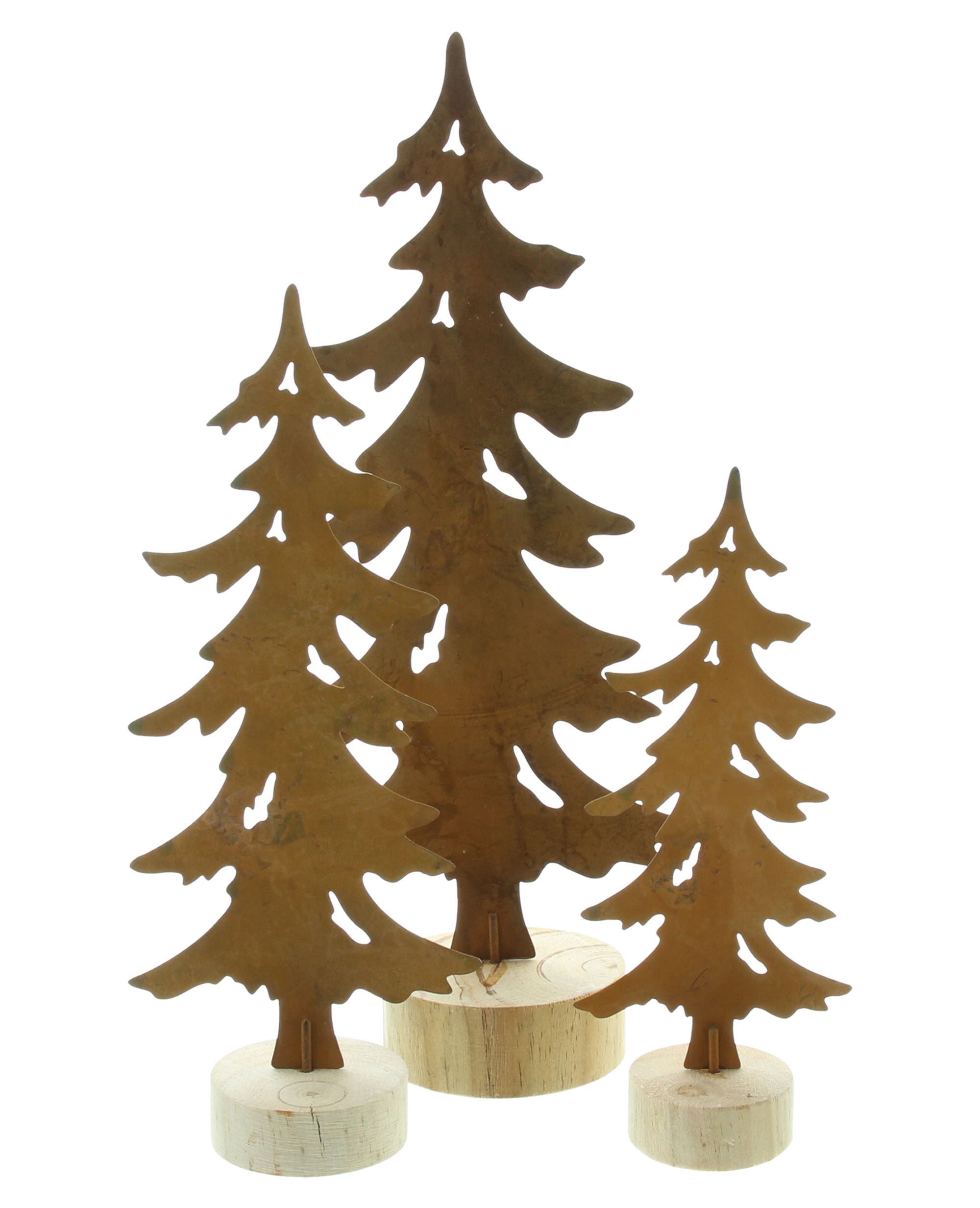 Metalldeko "Tanne", 3er Set im Frank Flechtwaren Online Shop für Weihnachten kaufen Metalldeko "Tanne", 3er Set im Frank Flechtwaren Online Shop für Weihnachten kaufen