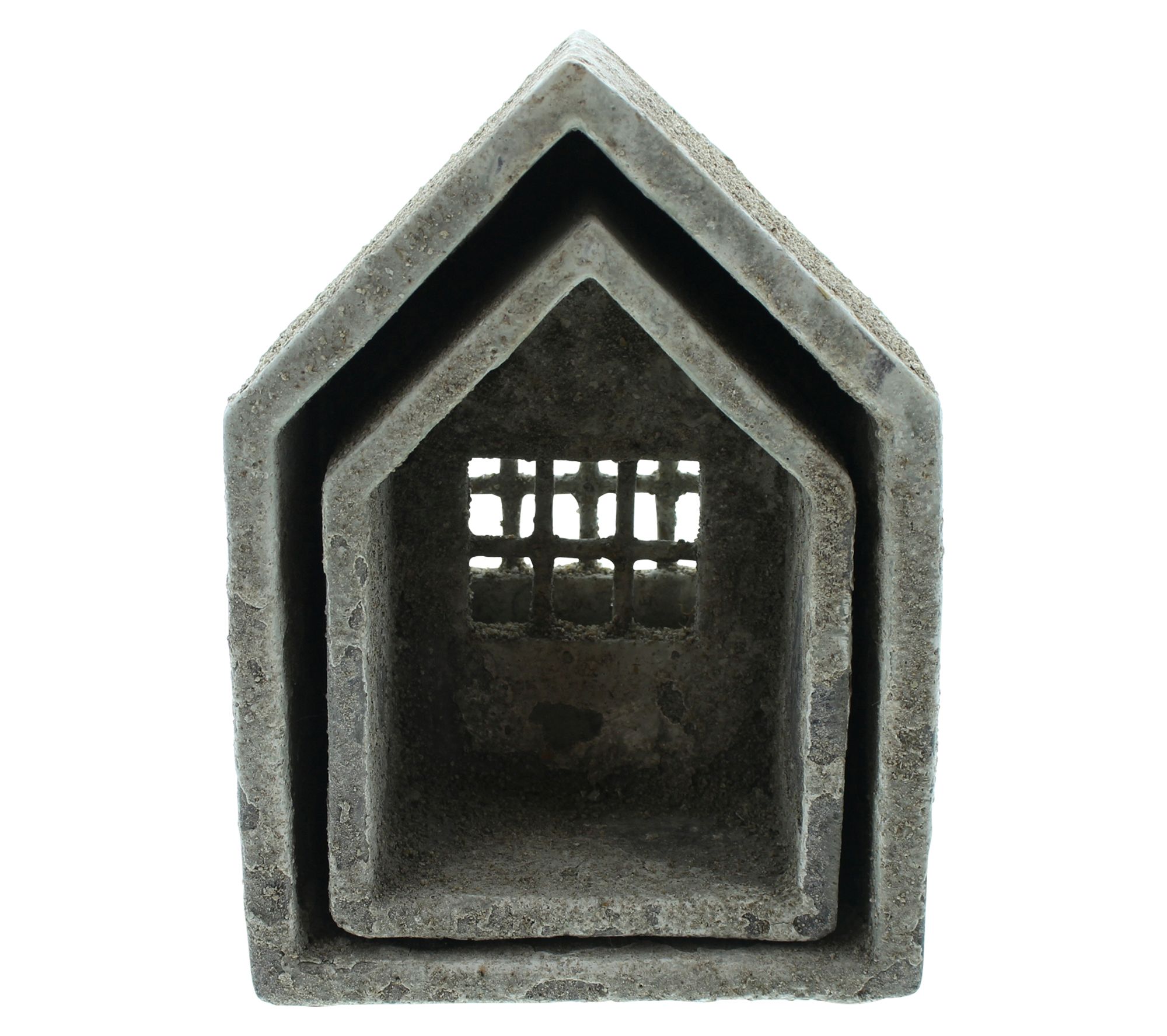Haus "Beton-Style", 2er Set im Frank Flechtwaren Online Shop für Ostern kaufen Haus "Beton-Style", 2er Set im Frank Flechtwaren Online Shop für Ostern kaufen