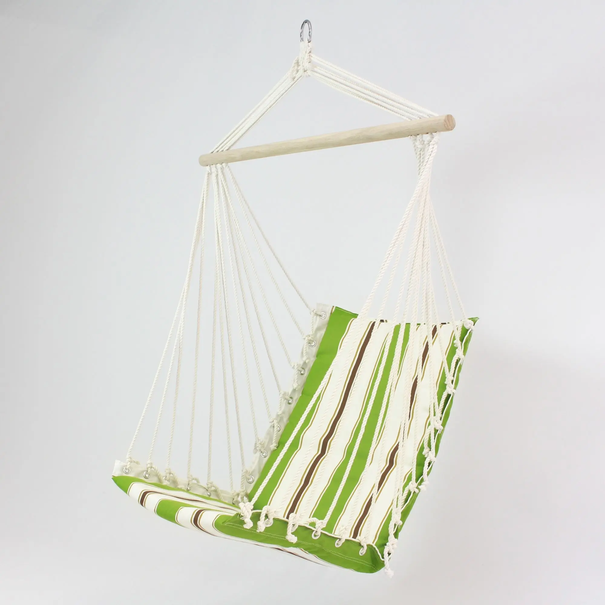Hängesessel "Green Stripes" im Frank Flechtwaren Online Shop für Hängematten & Hängesessel kaufen Hängesessel "Green Stripes" im Frank Flechtwaren Online Shop für Hängematten & Hängesessel kaufen