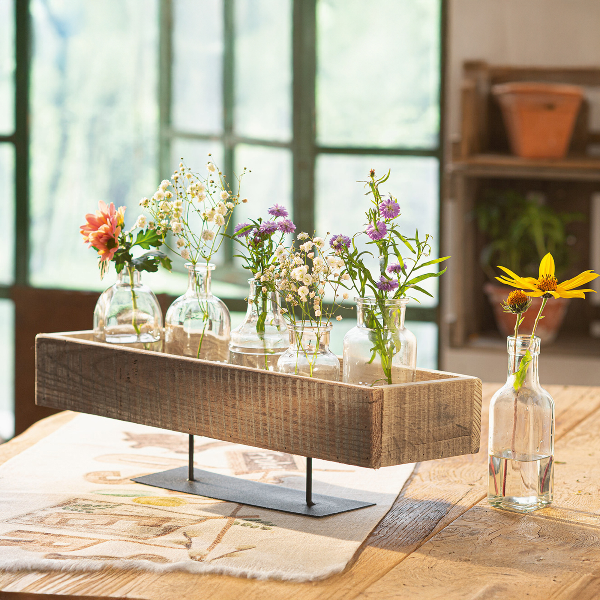 Dekovase "Solid", 6er Set  im Frank Flechtwaren Online Shop für Dekovasen kaufen