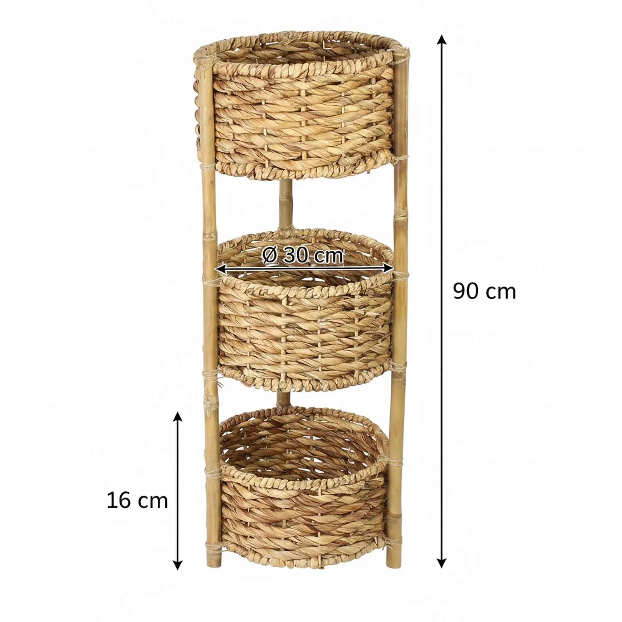 Korbregal "Wasserhyazinthe"  im Frank Flechtwaren Online Shop für Regale kaufen