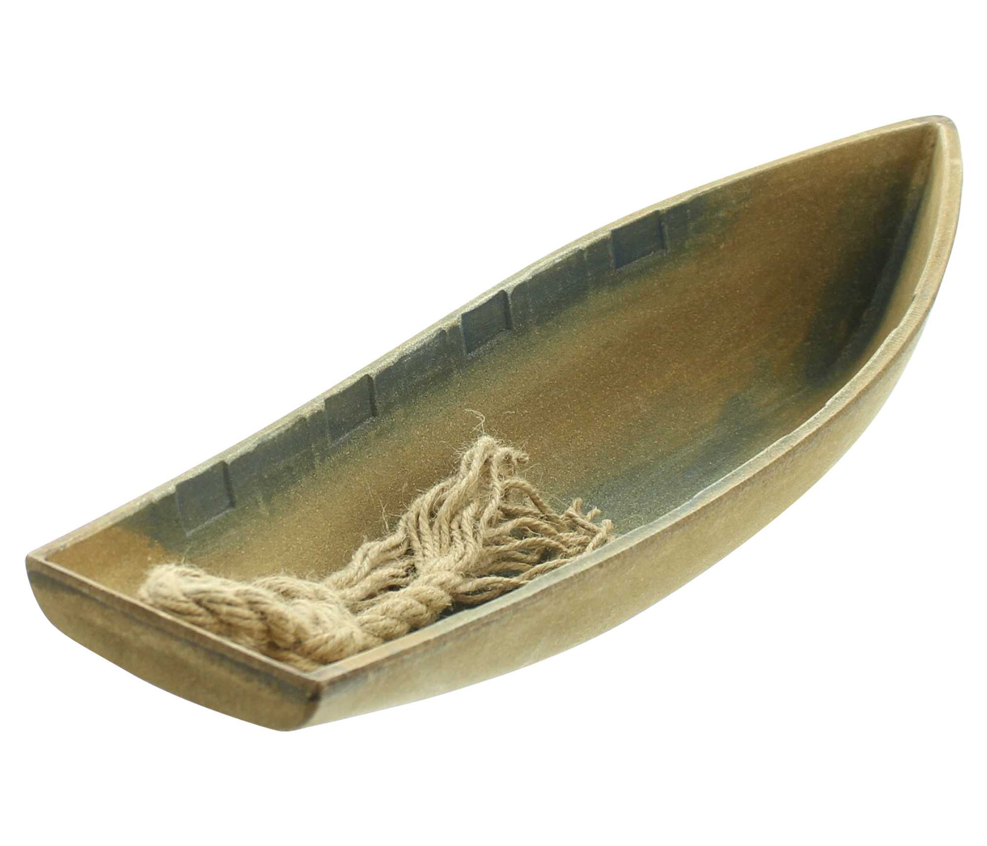 Boot "Holzoptik" im Frank Flechtwaren Online Shop für Dekofiguren kaufen Boot "Holzoptik" im Frank Flechtwaren Online Shop für Dekofiguren kaufen