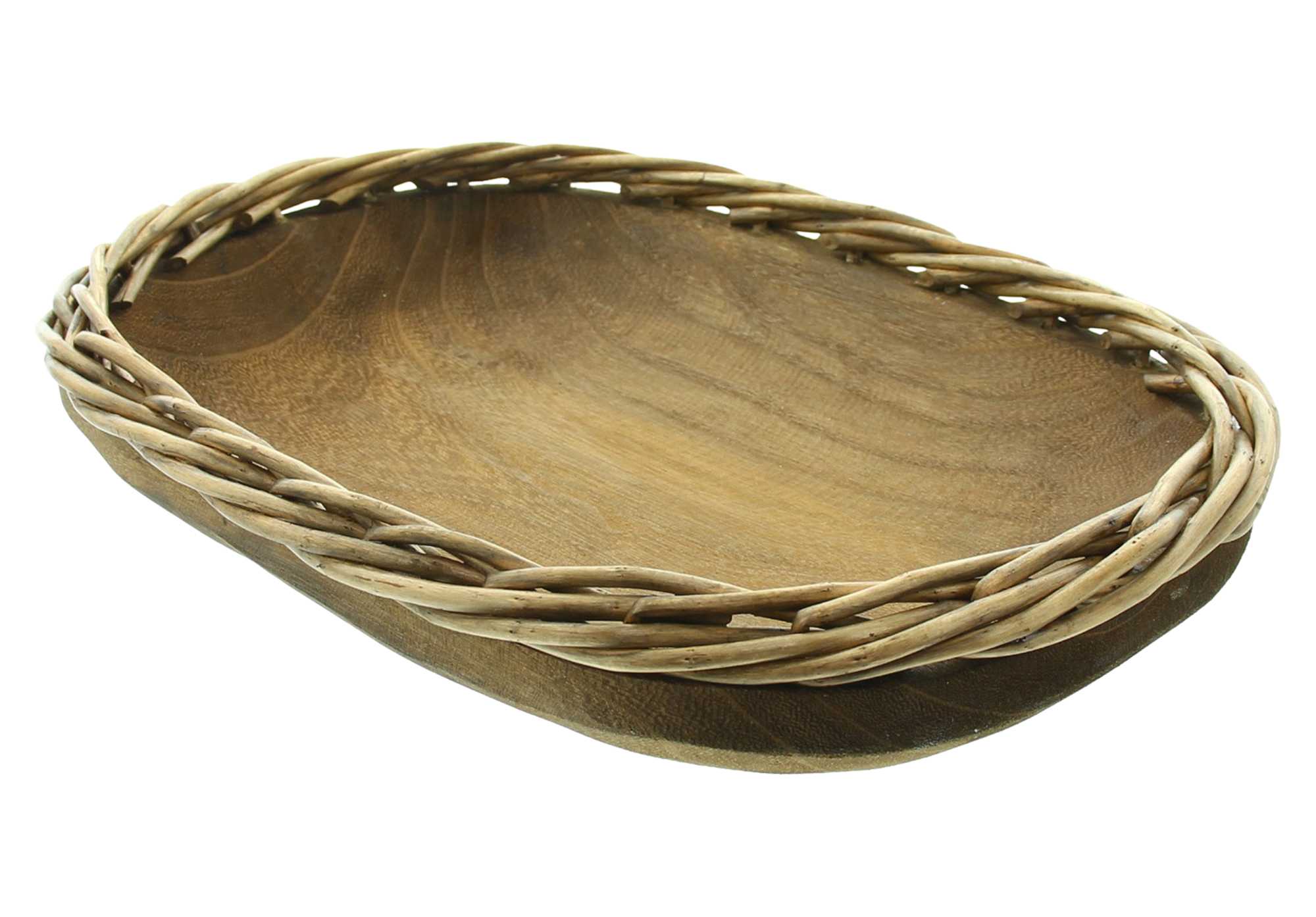 Schale "Flechtrand", oval im Frank Flechtwaren Online Shop für Dekoschalen & -etageren kaufen Schale "Flechtrand", oval im Frank Flechtwaren Online Shop für Dekoschalen & -etageren kaufen