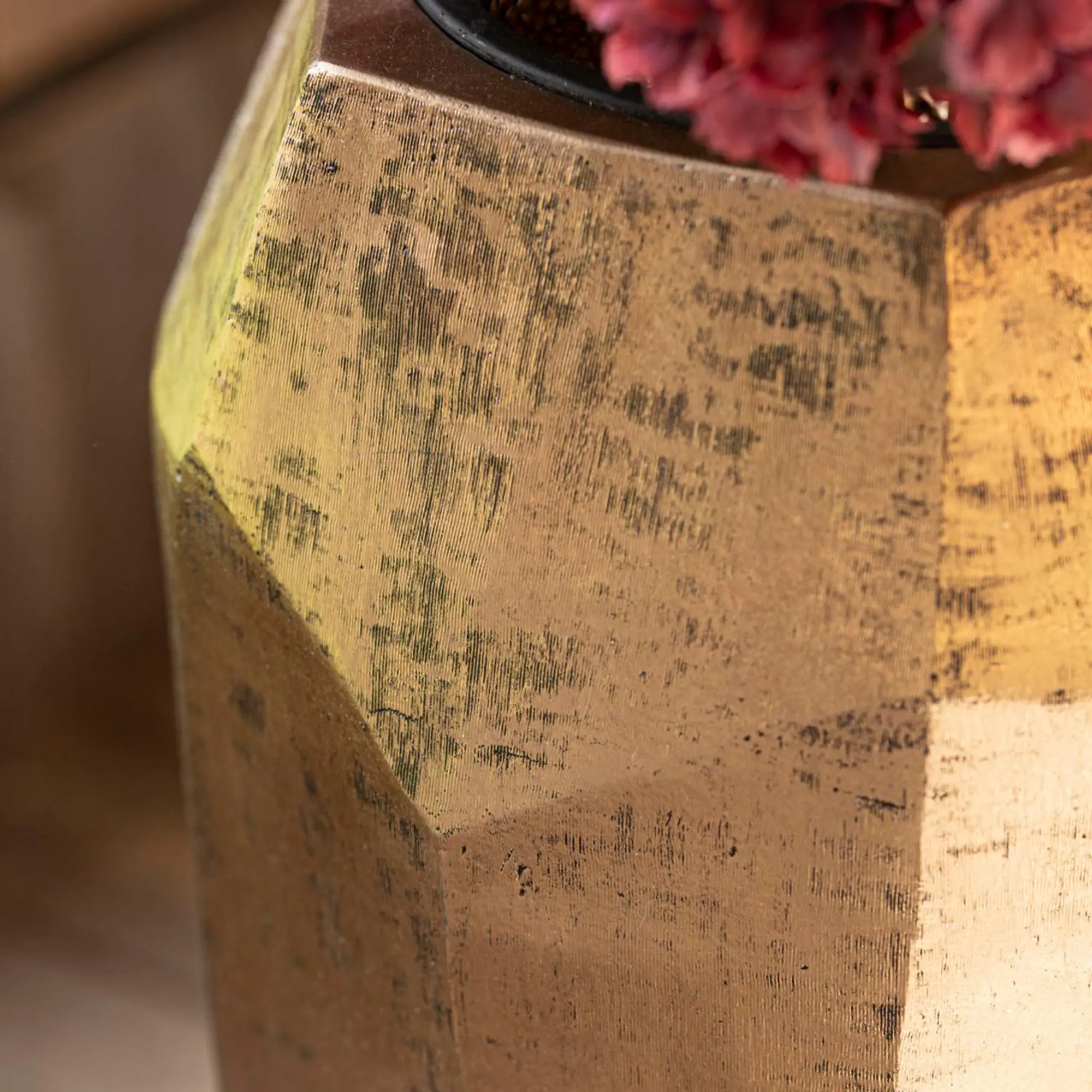 Übertopf "Shades of Gold"  im Frank Flechtwaren Online Shop für Übertöpfe kaufen