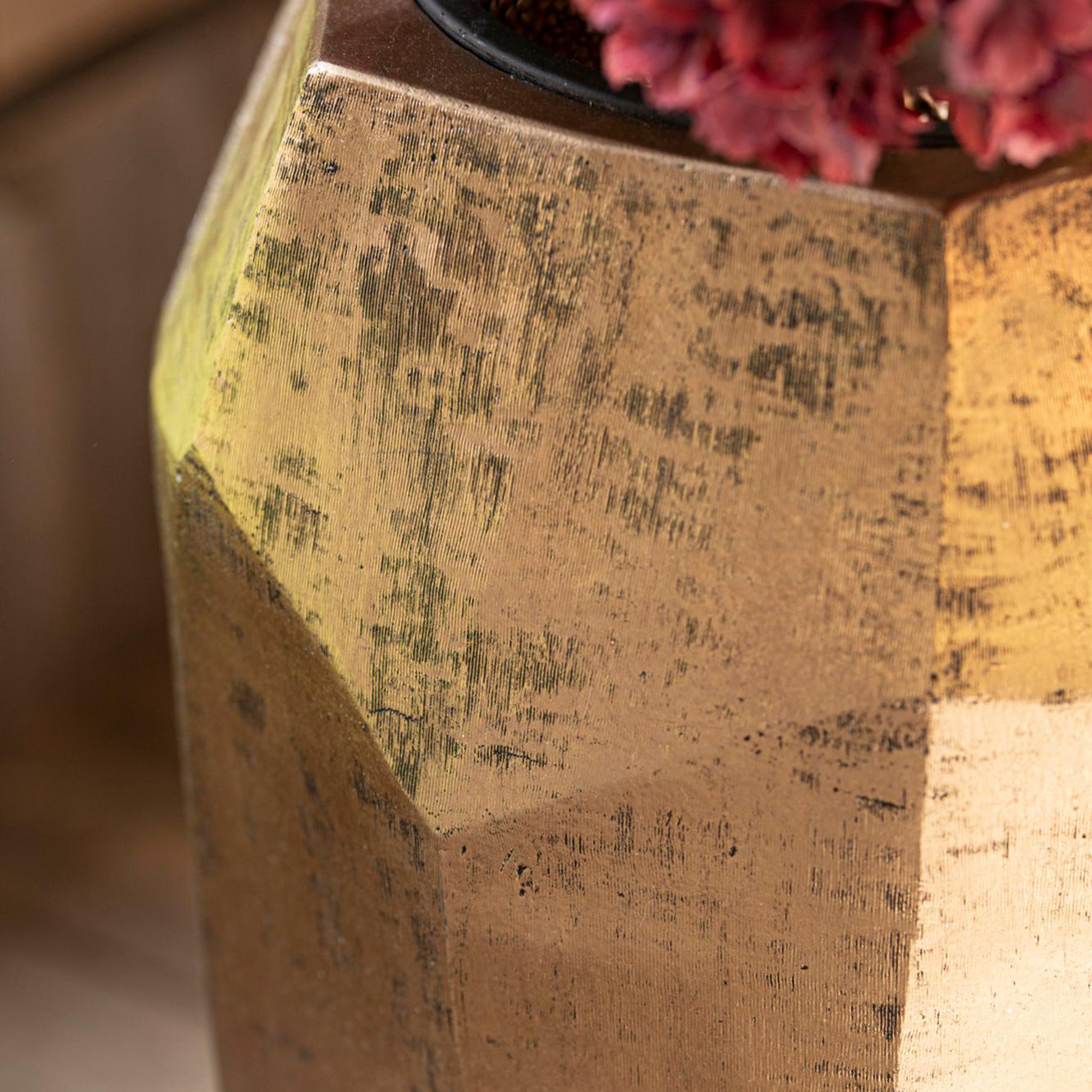 Übertopf "Shades of Gold"  im Frank Flechtwaren Online Shop für Übertöpfe kaufen