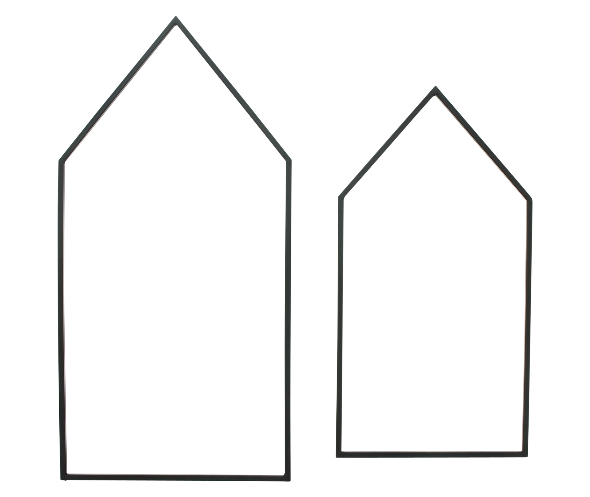 Haus "Modern Black", 2er Set  im Frank Flechtwaren Online Shop kaufen