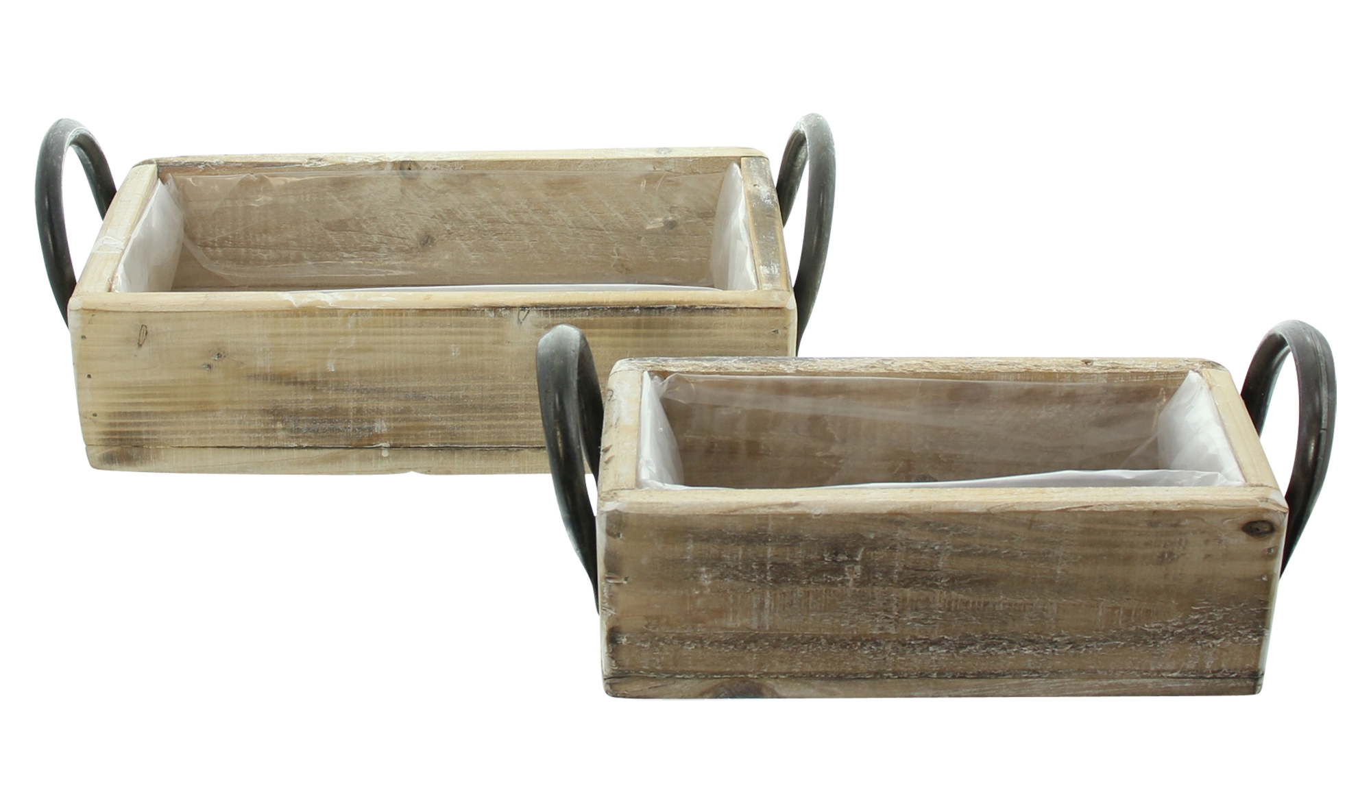 Kiste "Metallgriffe", 2er Set im Frank Flechtwaren Online Shop für Ostern kaufen Kiste "Metallgriffe", 2er Set im Frank Flechtwaren Online Shop für Ostern kaufen