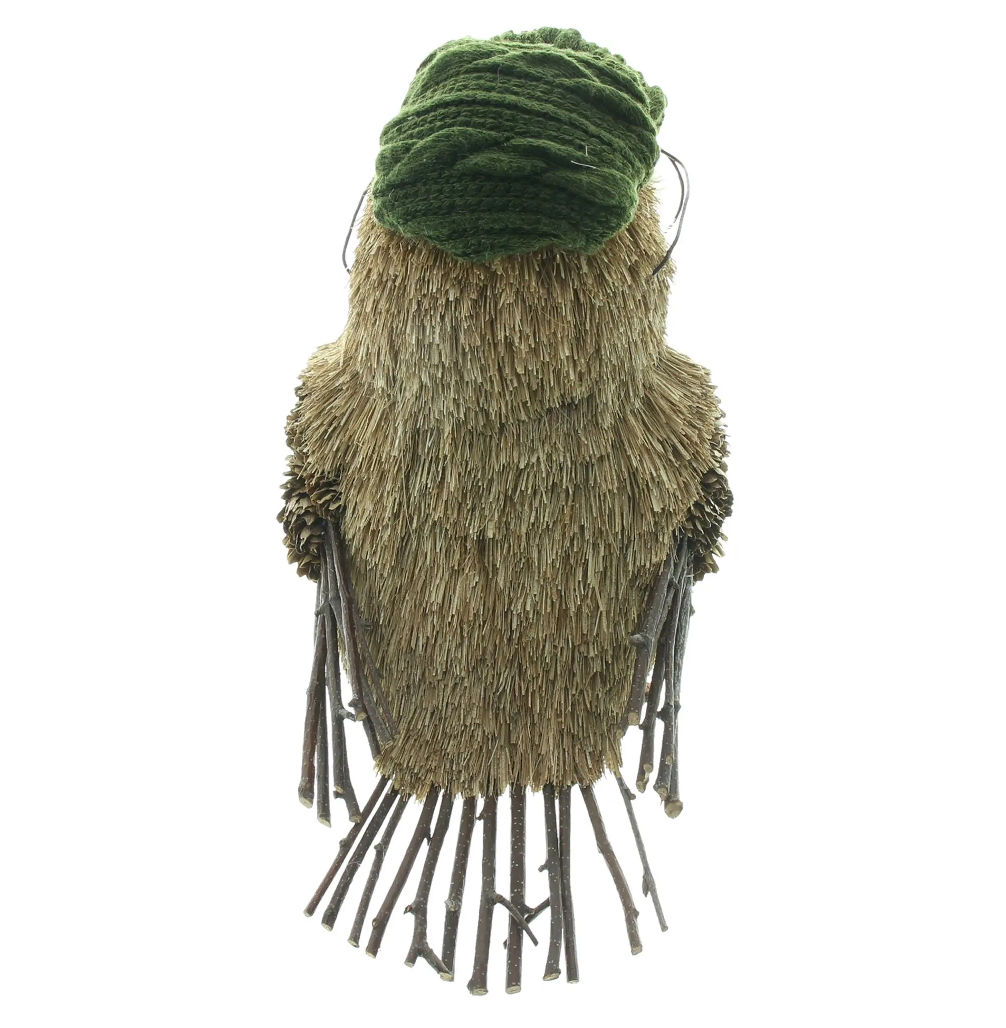 Deko-Figur "Herr Eule"  im Frank Flechtwaren Online Shop für Herbstliche Dekofiguren kaufen