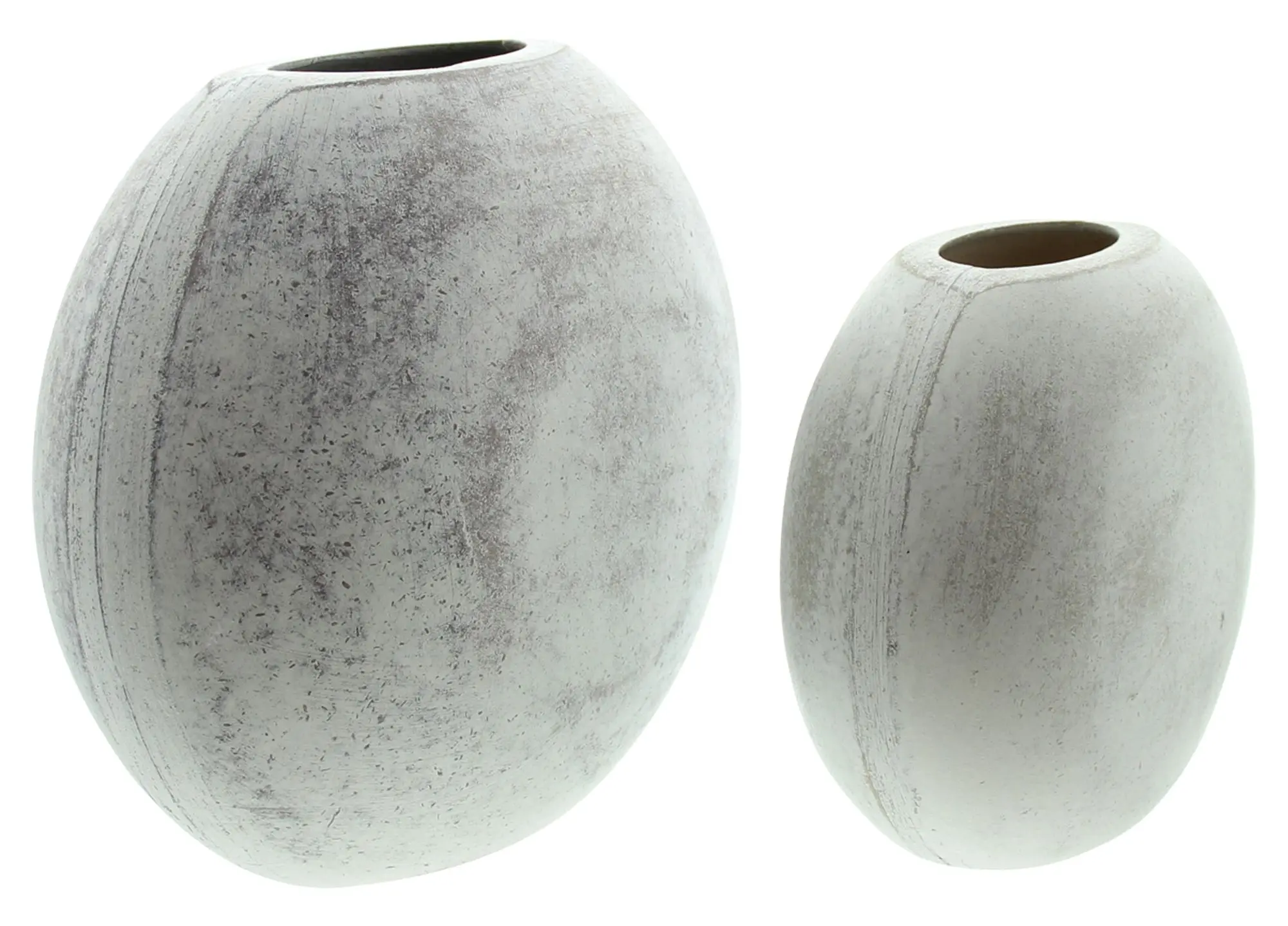 Dekovase "White", 2er Set  im Frank Flechtwaren Online Shop für Ostern kaufen