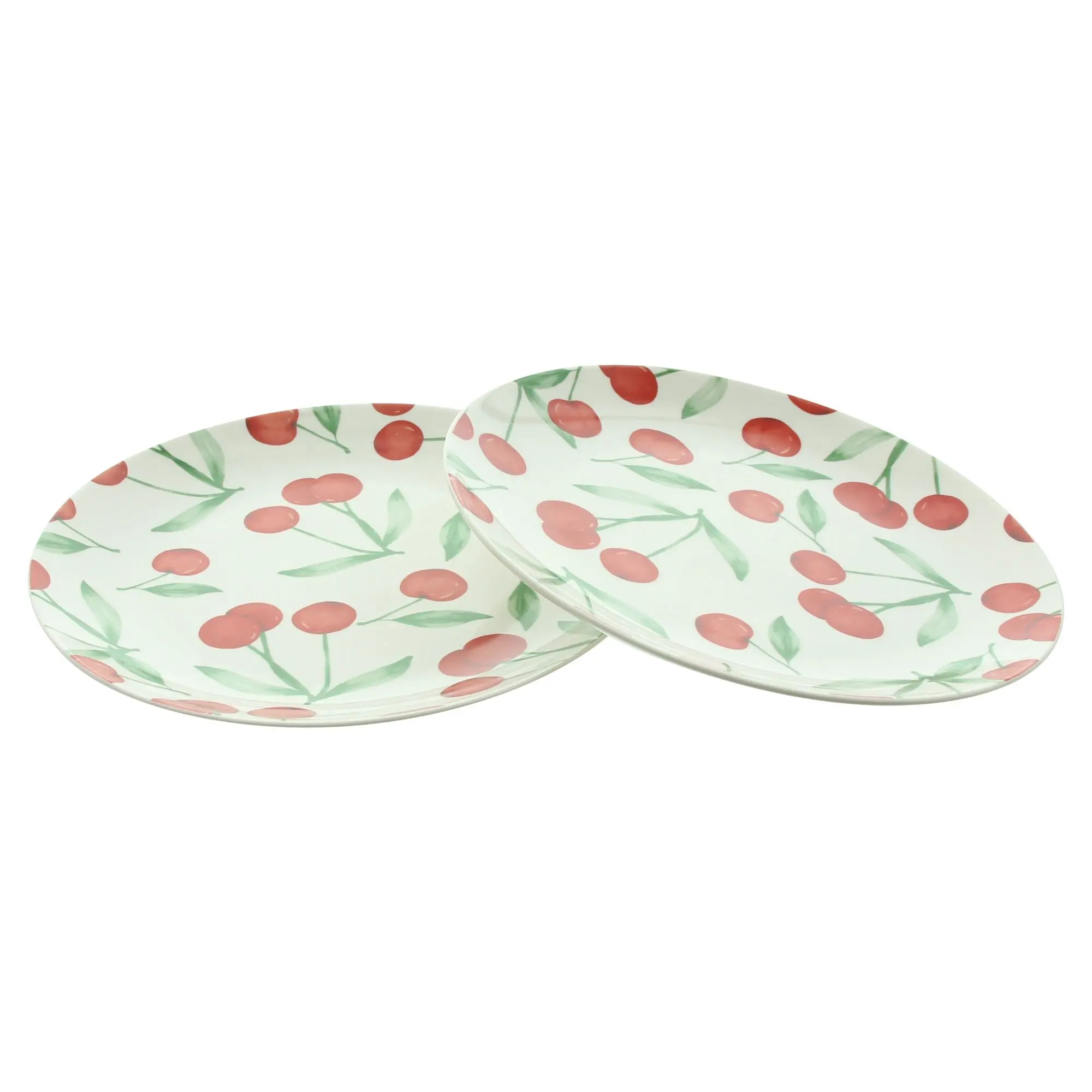 Kuchenteller "Kirschgenuss", 2er Set  im Frank Flechtwaren Online Shop für Freche Früchtchen kaufen