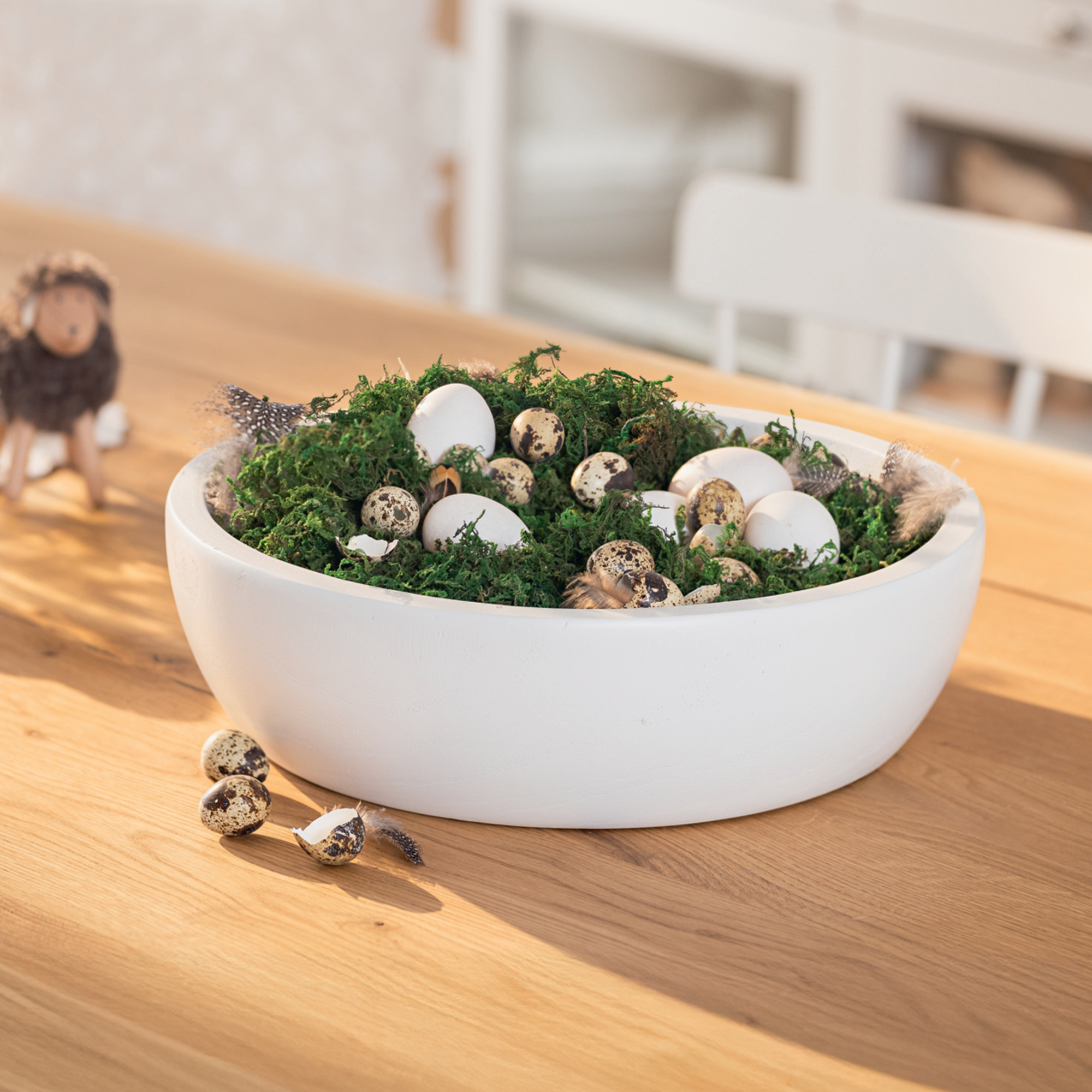 Dekoschale "White"  im Frank Flechtwaren Online Shop kaufen