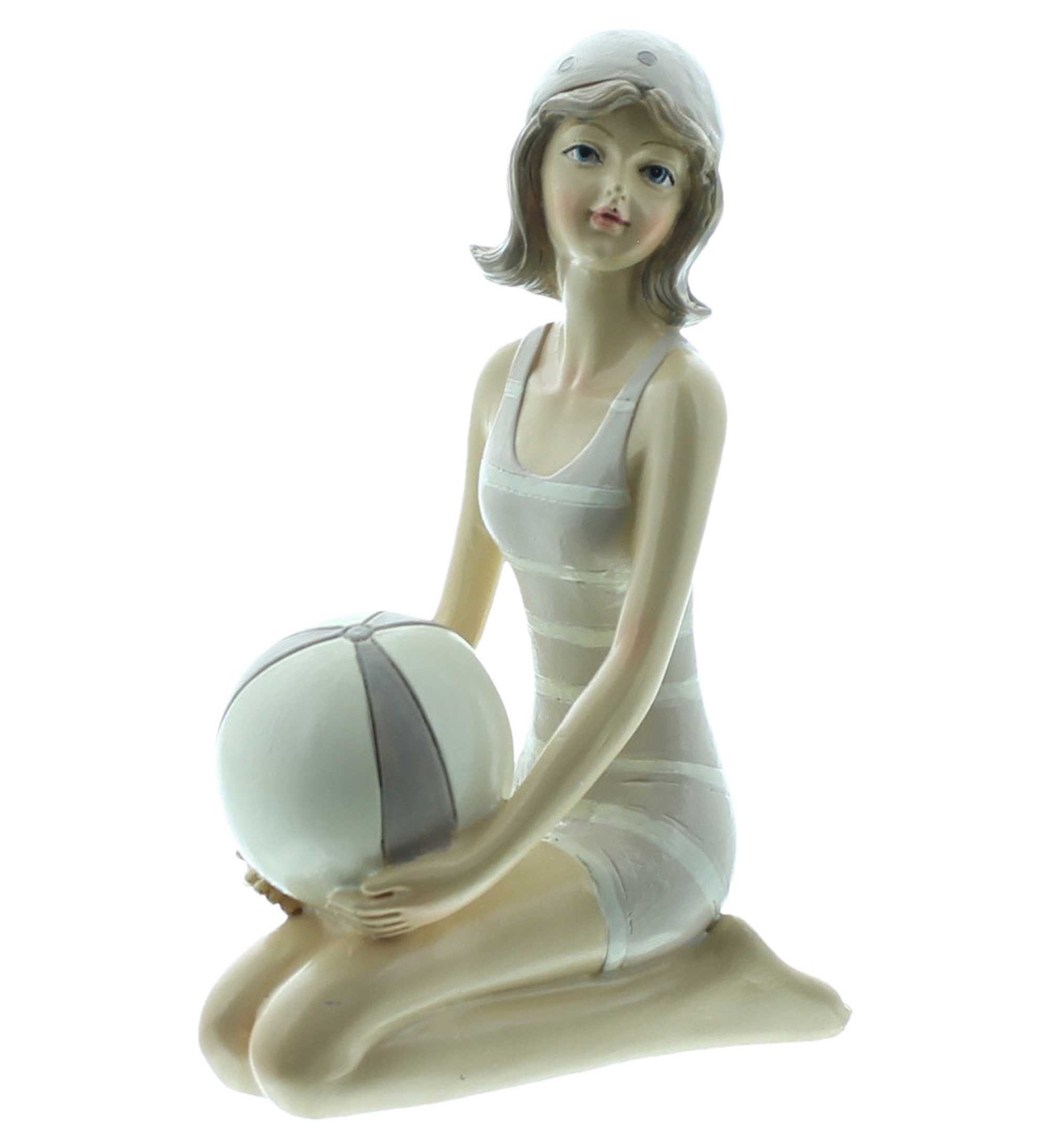 Figur "Stranddame" im Frank Flechtwaren Online Shop für Dekofiguren kaufen Figur "Stranddame" im Frank Flechtwaren Online Shop für Dekofiguren kaufen