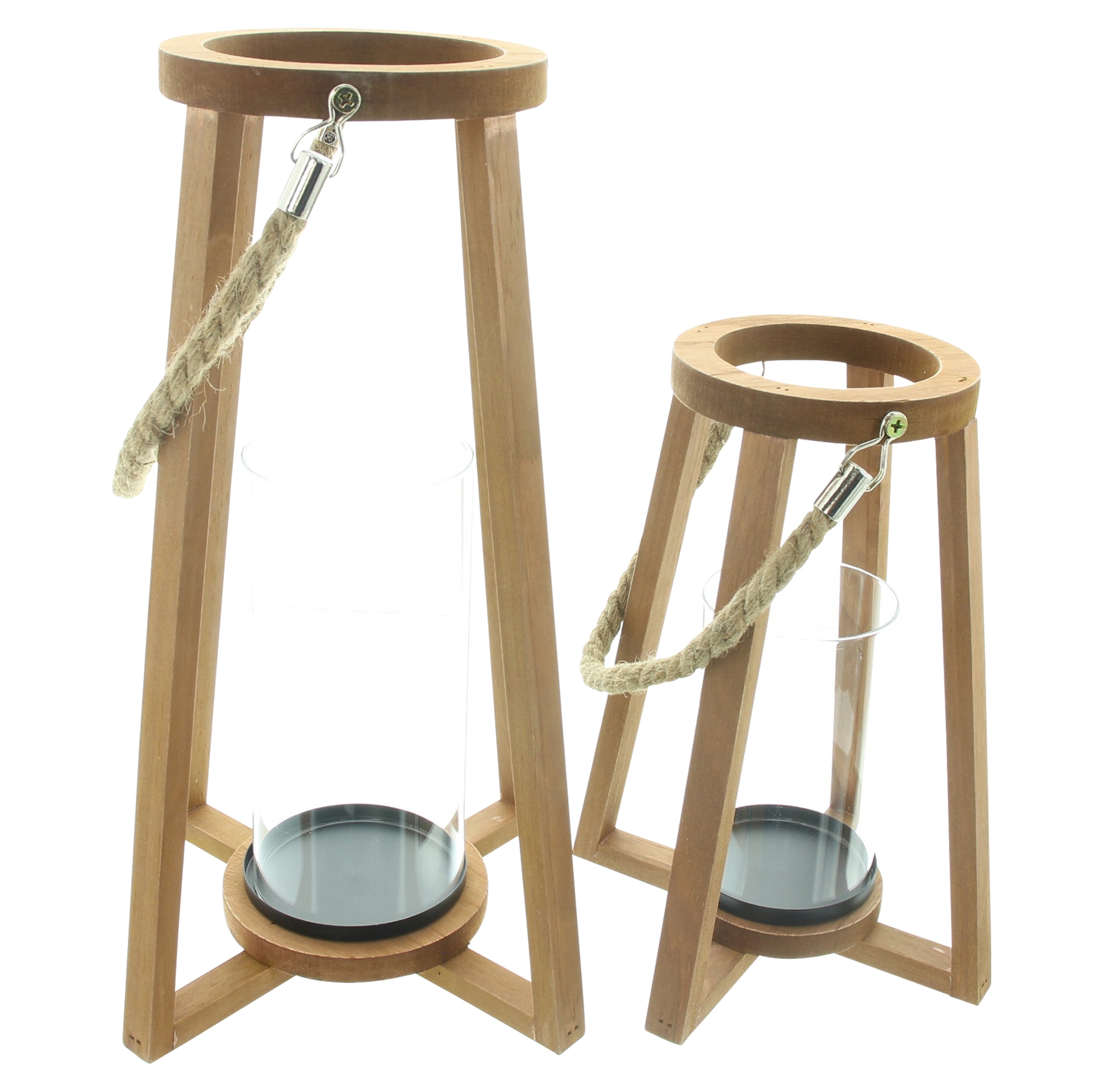 Laterne "Conical", 2er Set  im Frank Flechtwaren Online Shop für Laternen kaufen