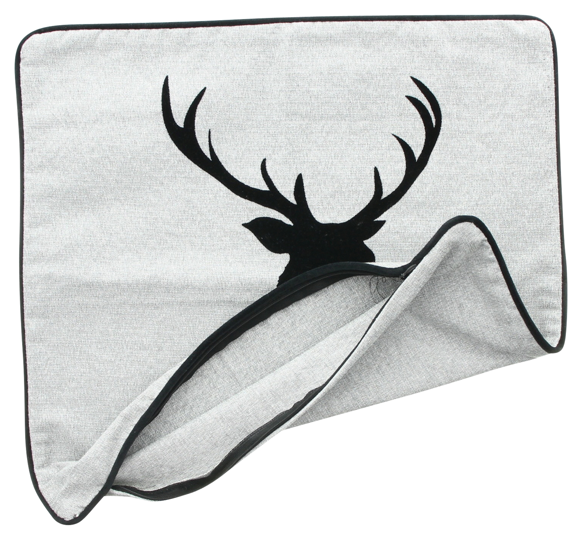 Acheter Housse de coussin "cerf velours"  dans la boutique en ligne de Frank Flechtwaren pour Automne