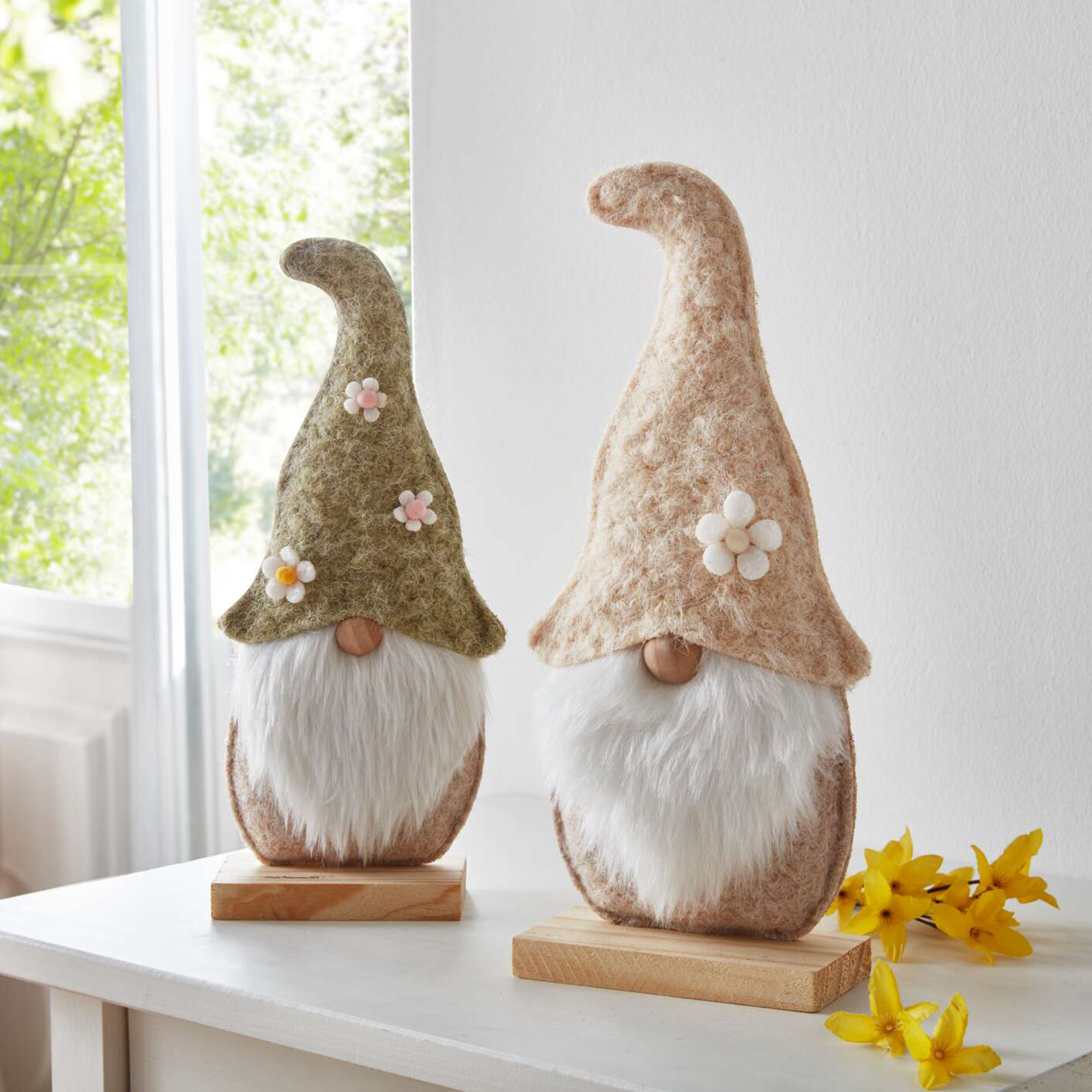 Wichtel "Zottelbart", 2er Set  im Frank Flechtwaren Online Shop kaufen