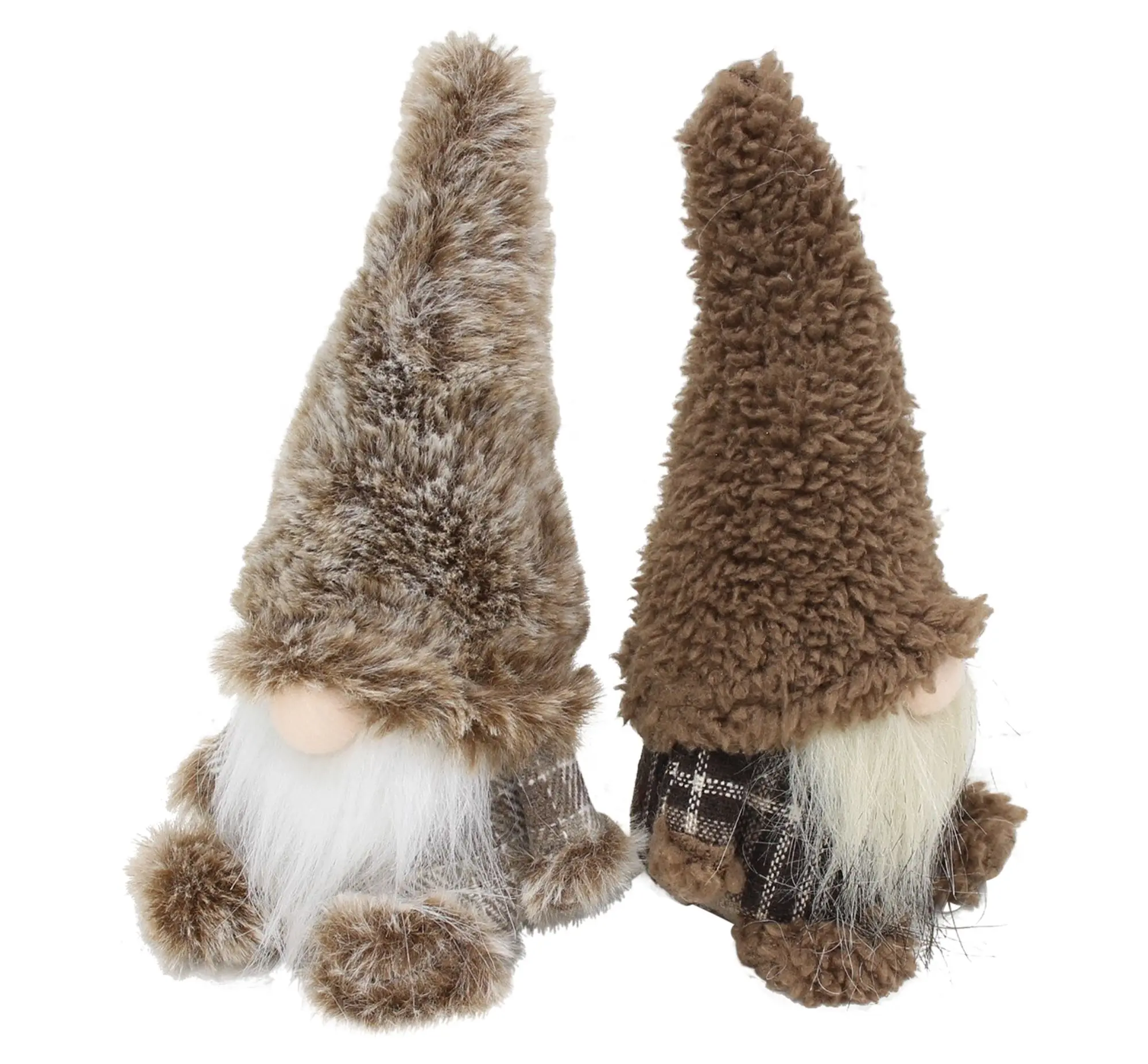 Wichtel "Hubert &amp; Heintz", 2er Set  im Frank Flechtwaren Online Shop für Herbstliche Dekofiguren kaufen