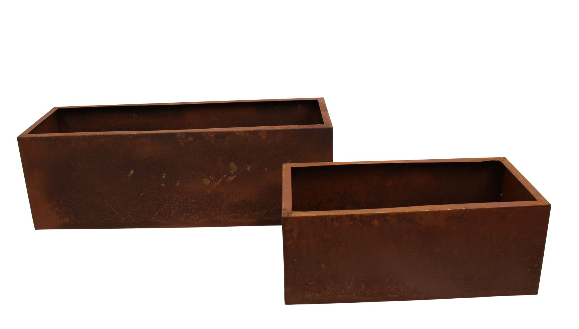 Pflanzer "Rost", 2er Set im Frank Flechtwaren Online Shop für Pflanztöpfe kaufen Pflanzer "Rost", 2er Set im Frank Flechtwaren Online Shop für Pflanztöpfe kaufen
