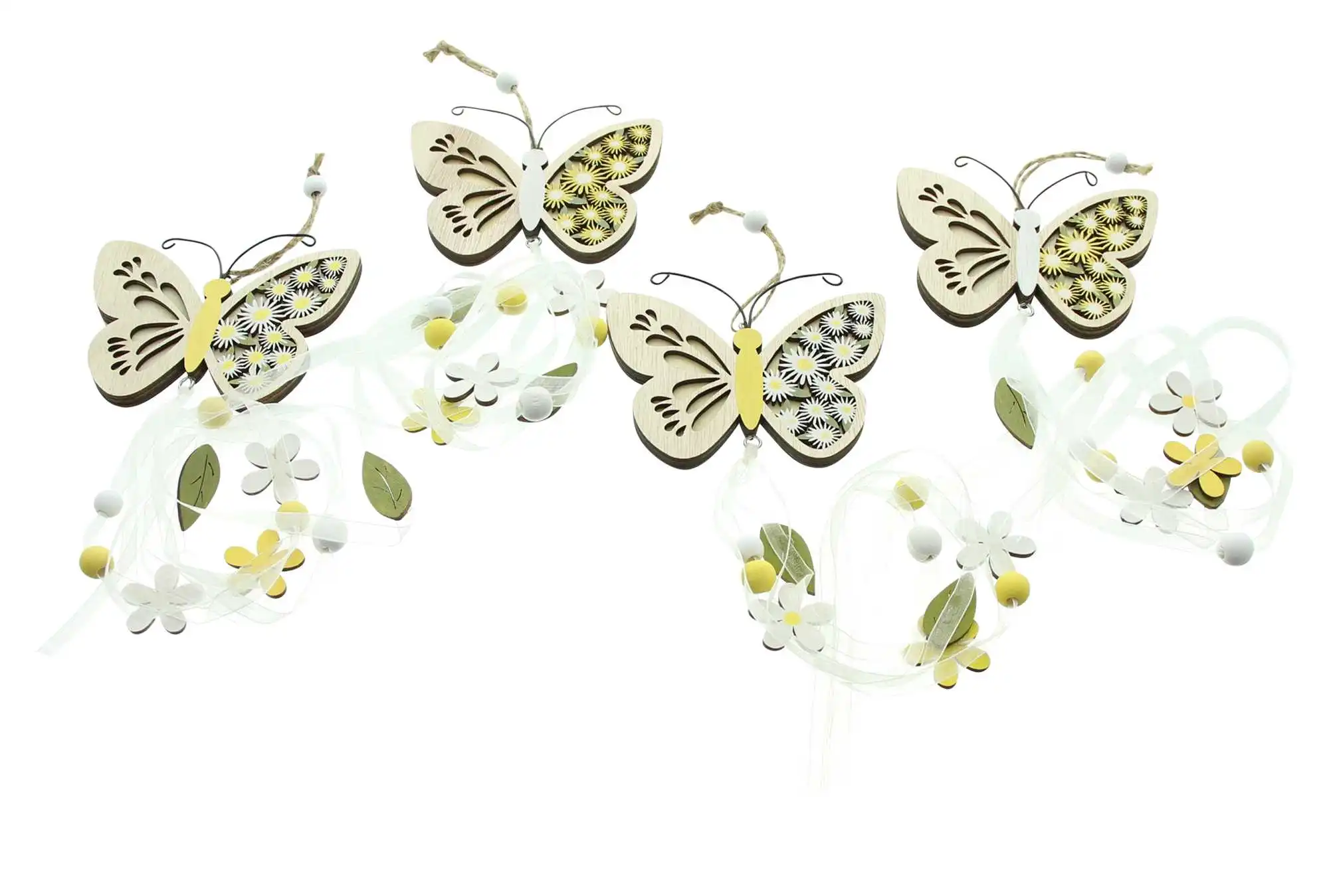 Hänger "Schmetterling", 4er Set im Frank Flechtwaren Online Shop für Ostern kaufen Hänger "Schmetterling", 4er Set im Frank Flechtwaren Online Shop für Ostern kaufen