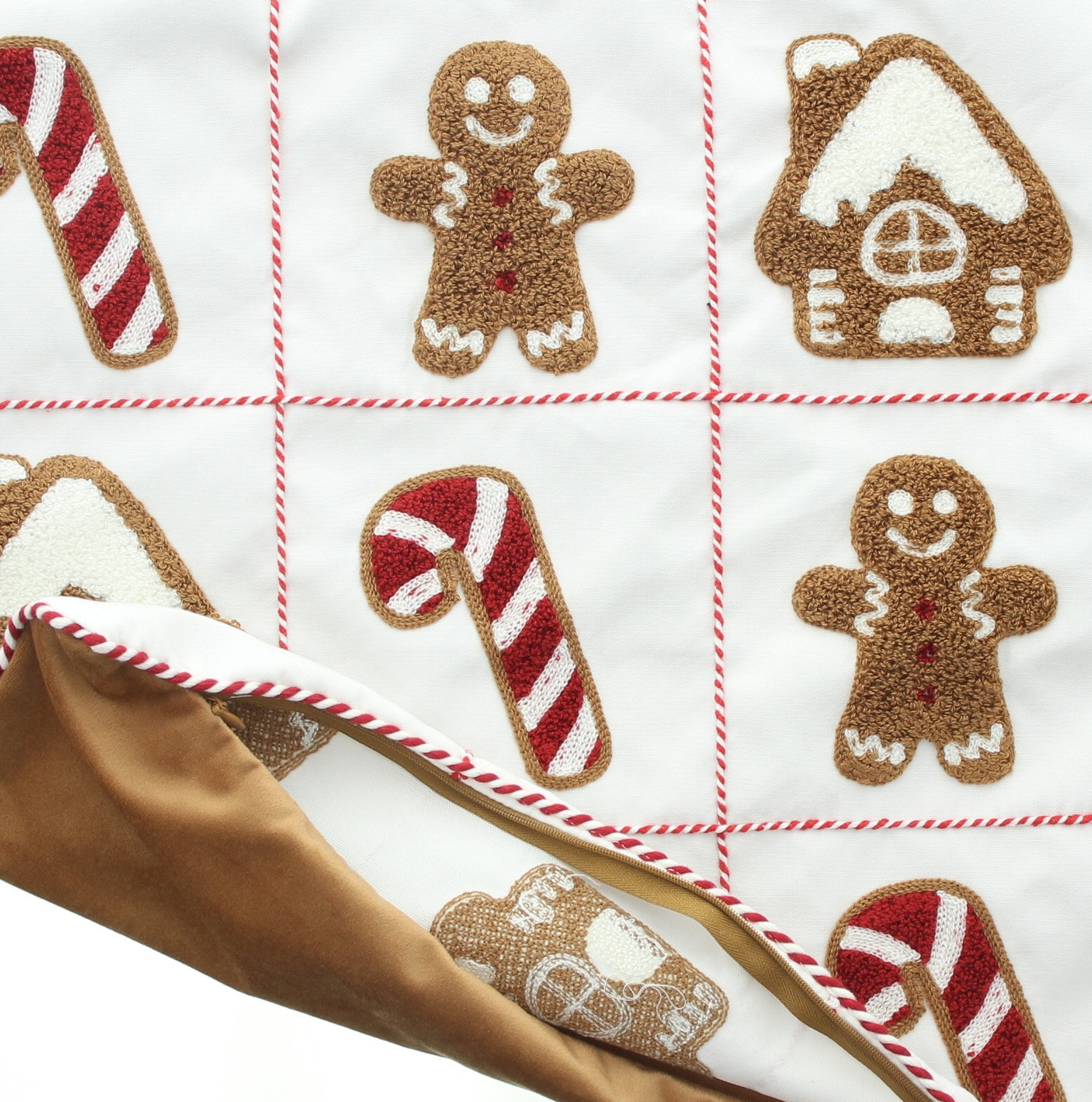 Kissenhülle "Lebkuchen XXO"  im Frank Flechtwaren Online Shop für Weihnachten kaufen